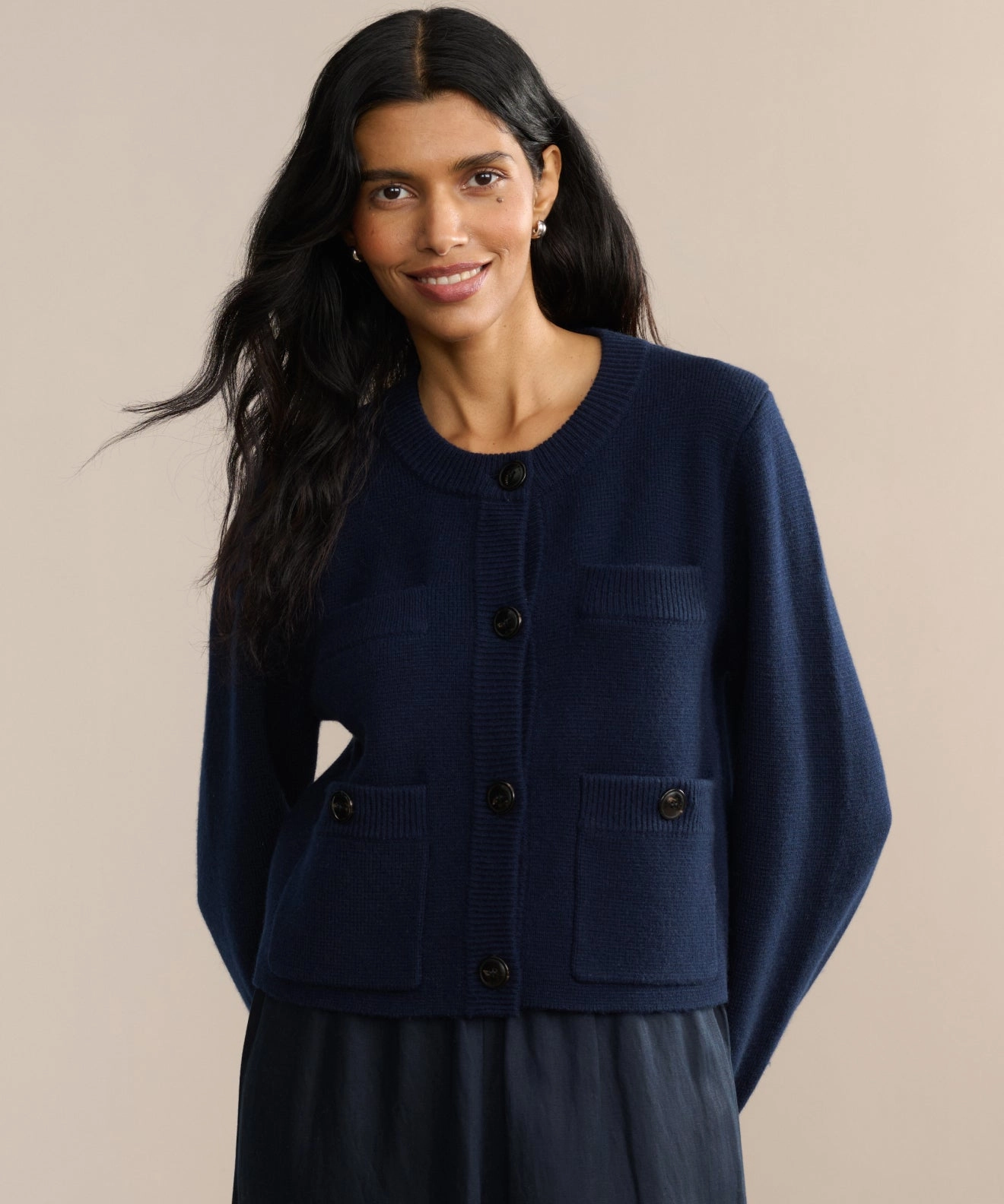 Strong Stitches Hooded style Charlotte Cardigan