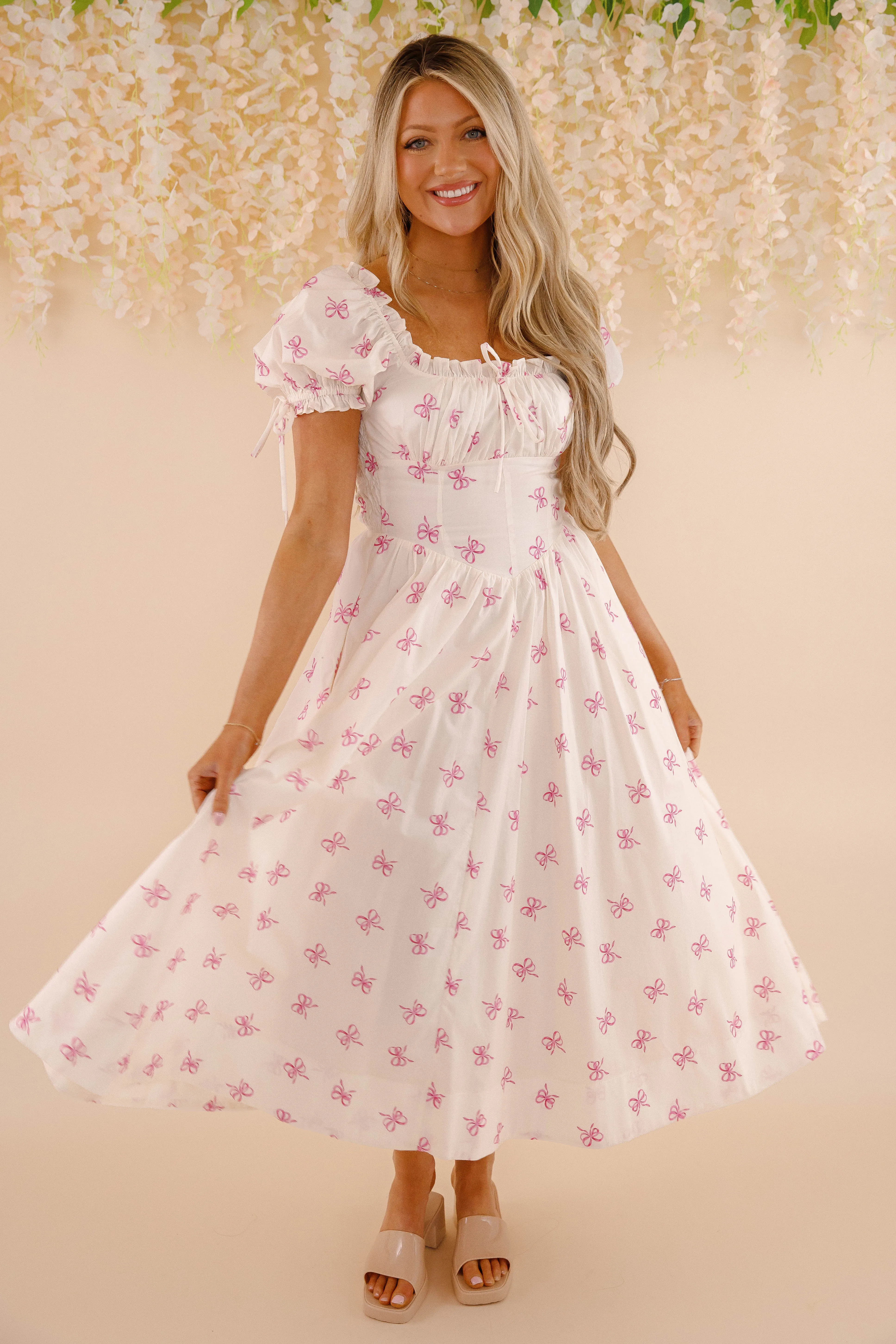 Charmed Energy Midi Dress Curvy Glam Edgy Layers