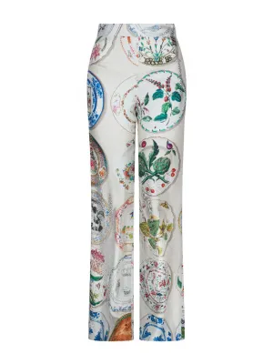 Chelsea Plates Slim Aarons Pants