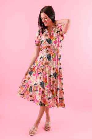 Cherish The Memory Midi Dress Formal Look