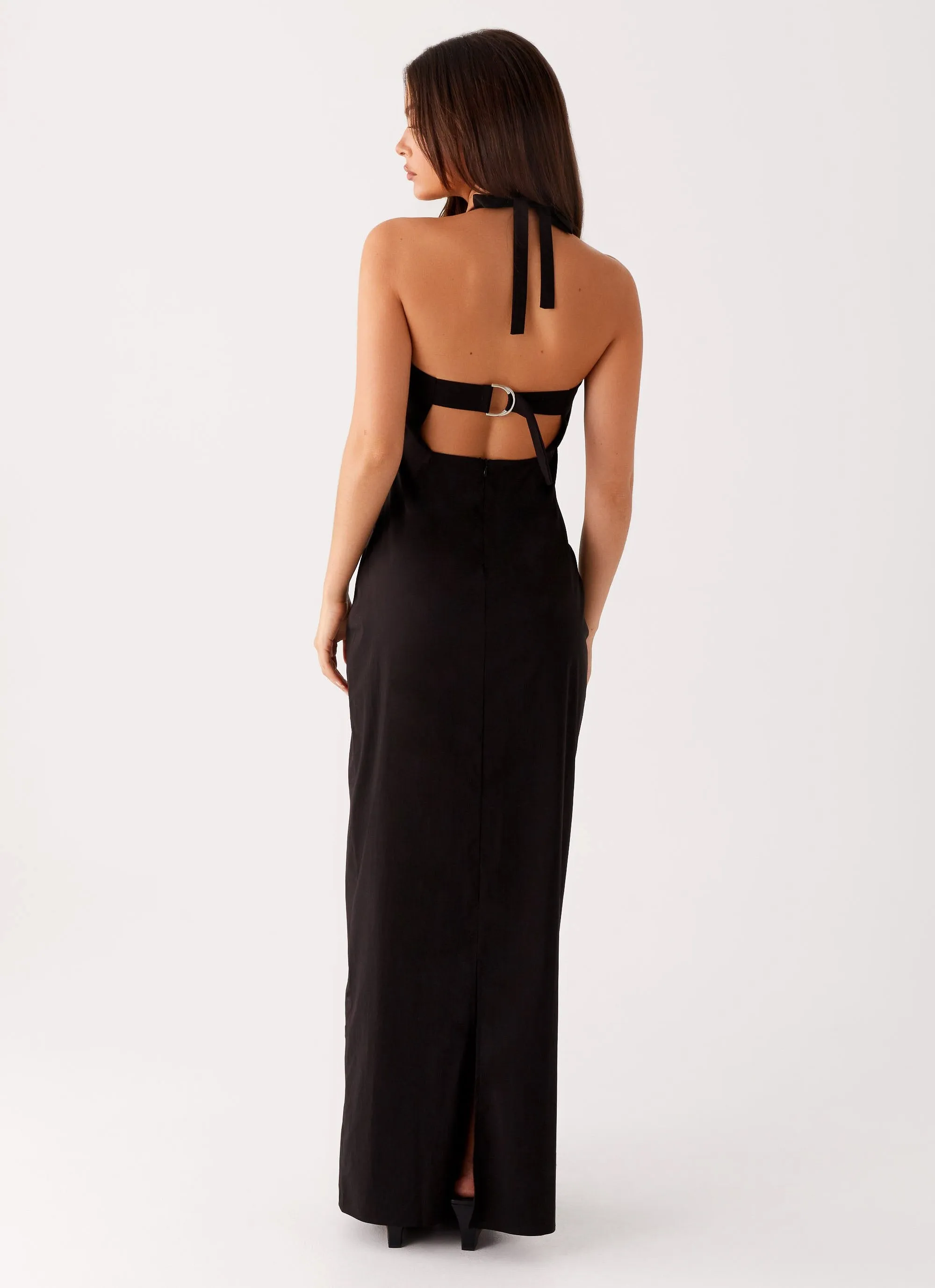 Cheryl Maxi Dress - Black Urban Favorite