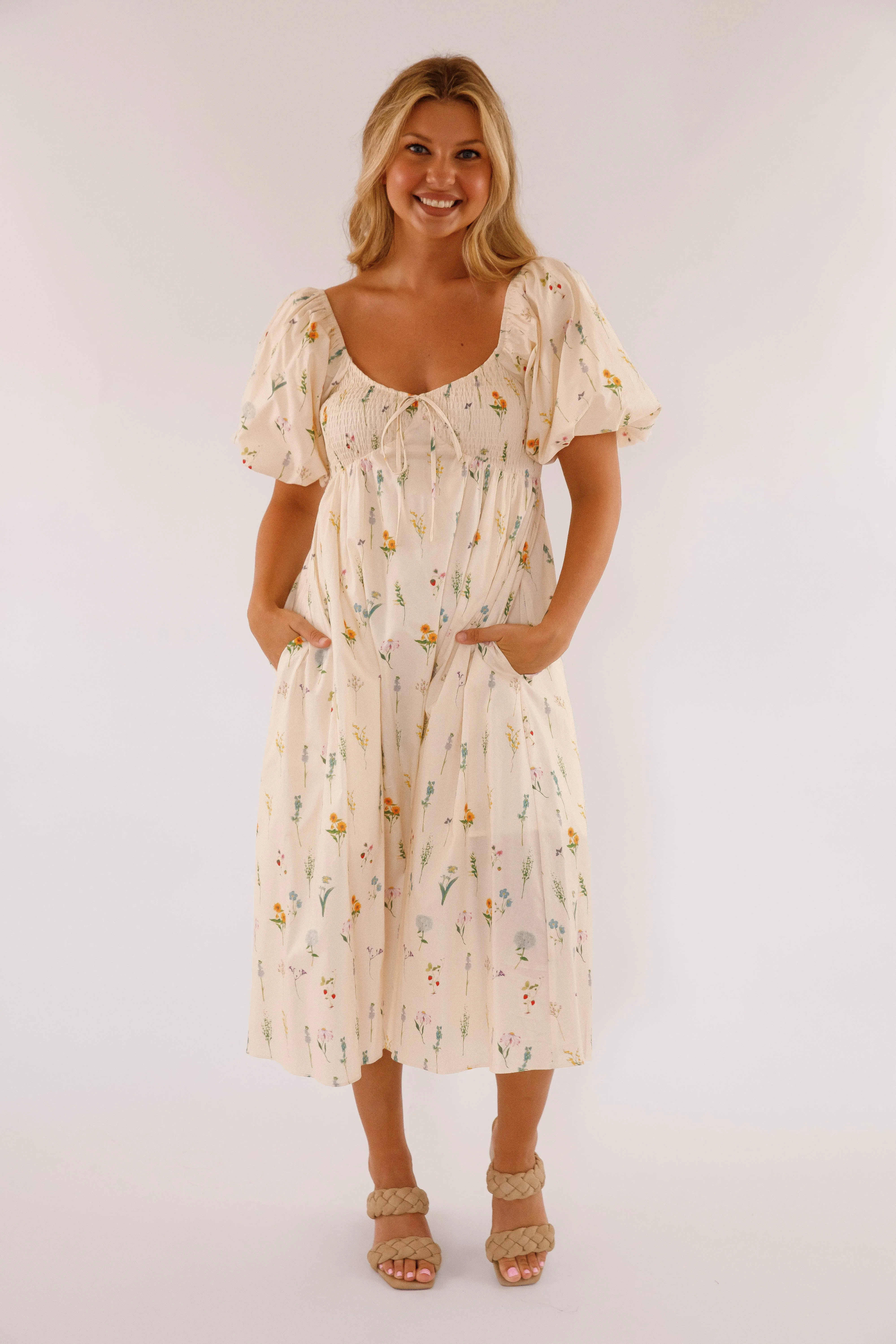 Effortless Vibe Comfy Flex Heavenly Energy Midi Dress