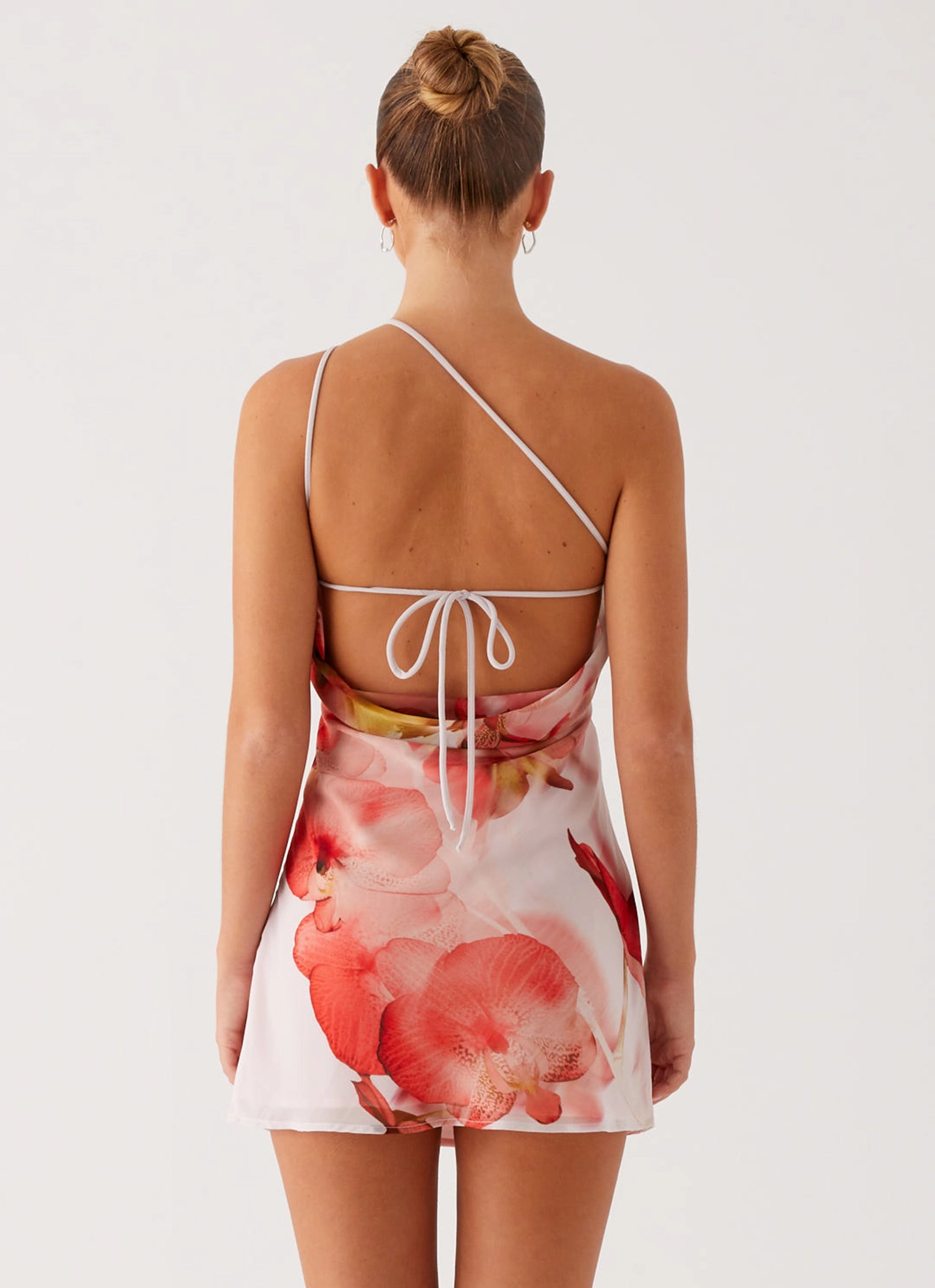 Lounge Ready Kia Mini Dress - Peach Rose