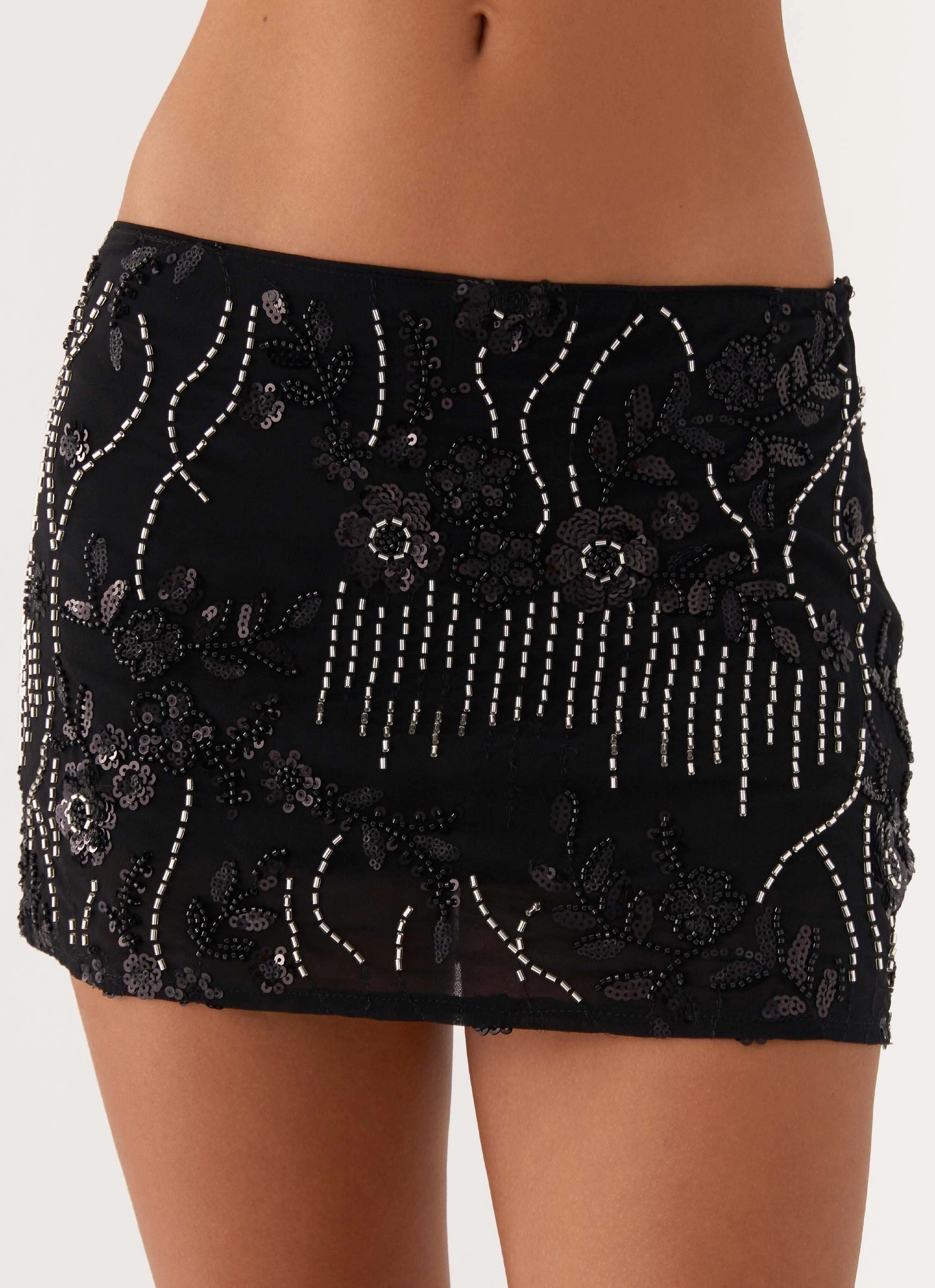 Core Movement Move Freely Adored By You Mini Skirt - Black