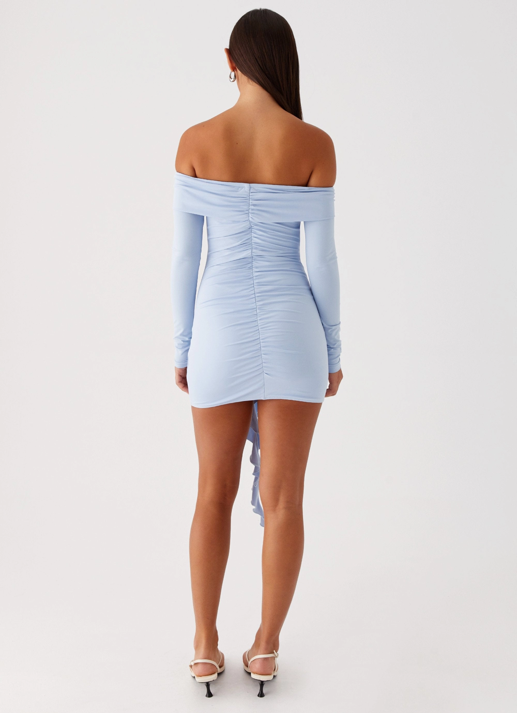 Aniston Mini Dress - Blue Simple Mood