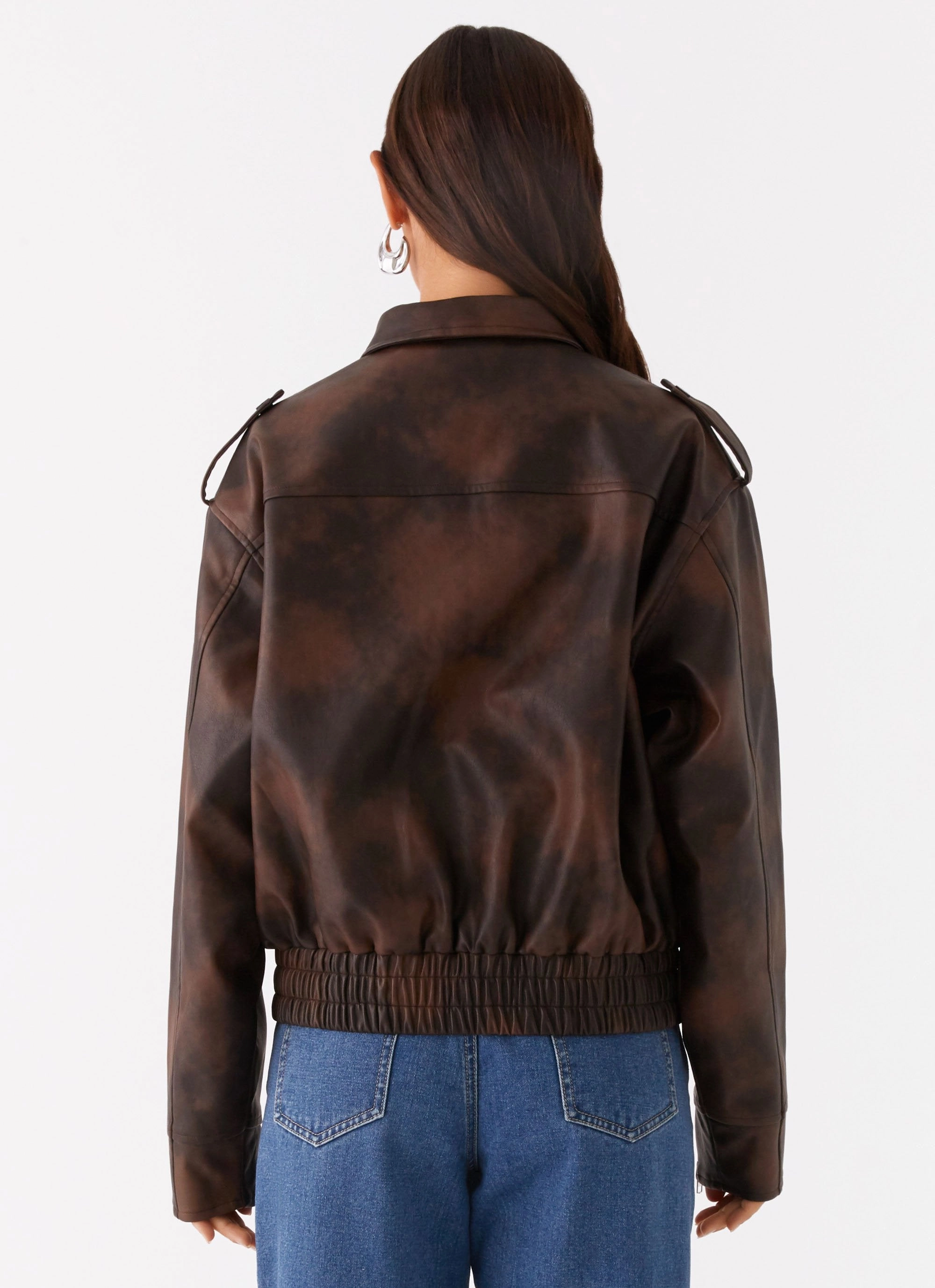 Chicago Bomber Jacket - Chocolate Versatile Layering