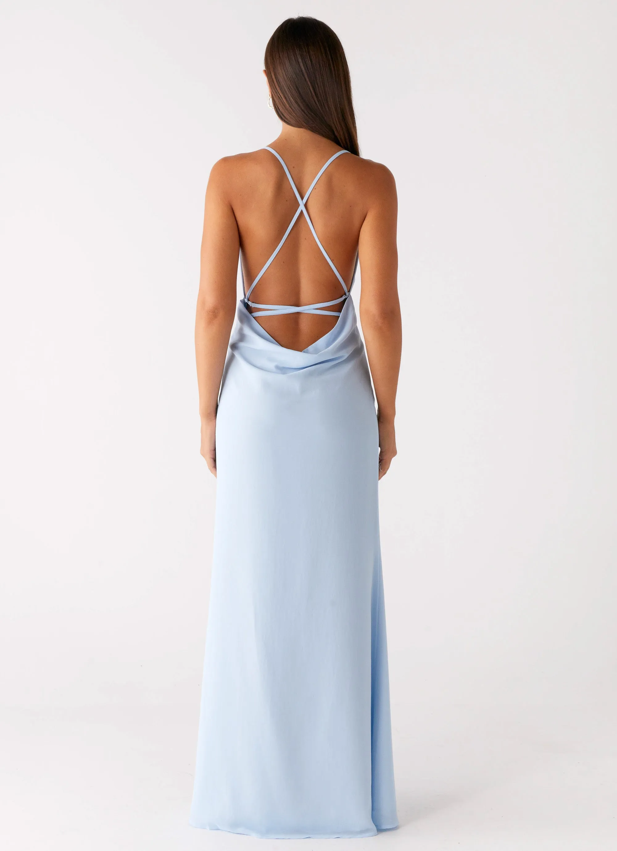 Versatile Wearable All Daywear First Class Maxi Dress - Blue