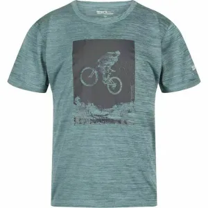 Children’s Short Sleeve T-Shirt Regatta Alvarado VII Ivymossmarl Blue