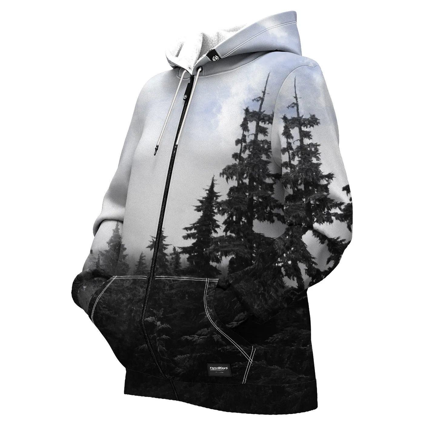 Chilly Morning Women Zip Up Hoodie