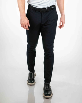 Black Traditional Pants Windproof coating