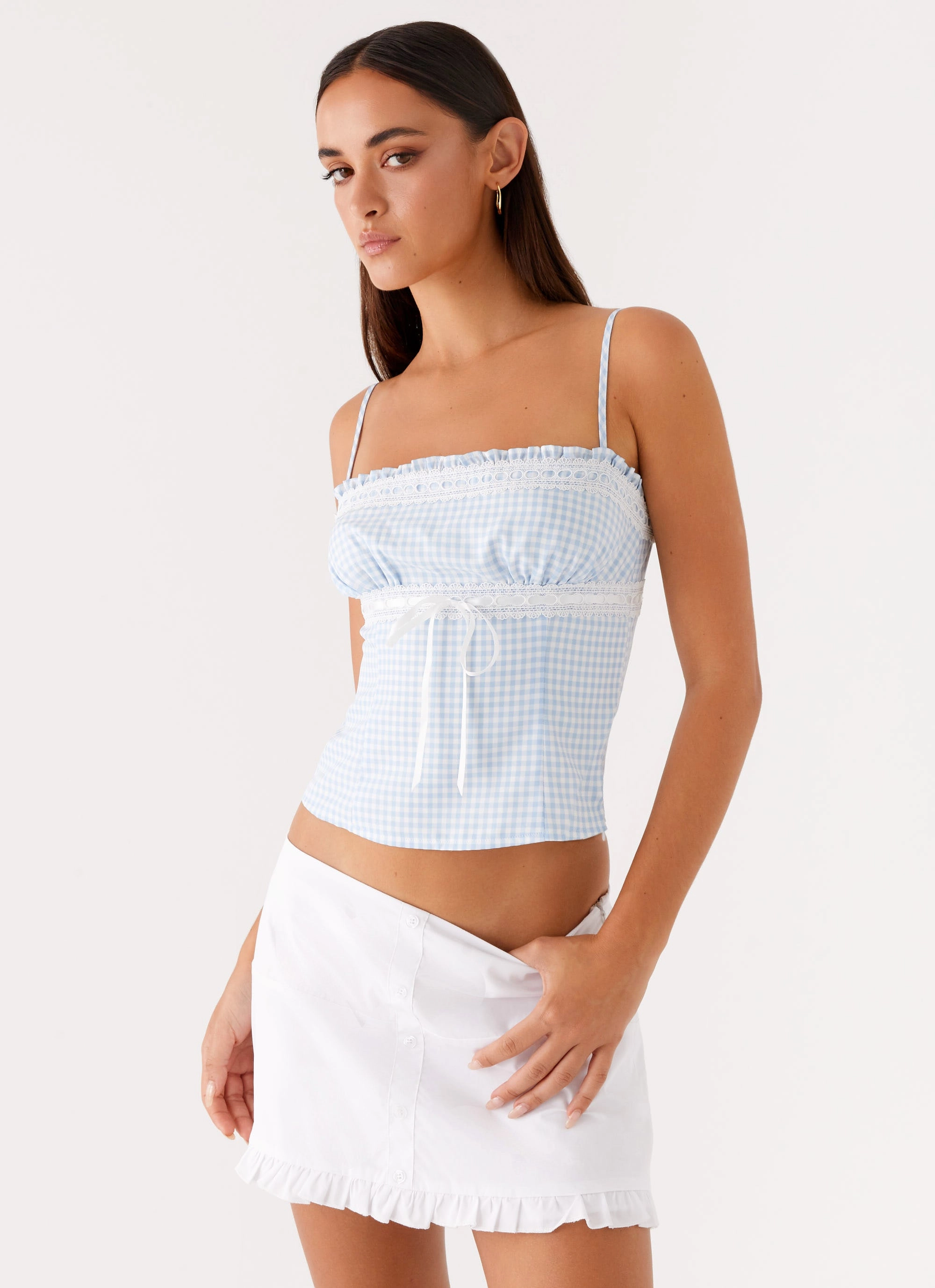 Classy Fit Bristol Mini Skirt - White