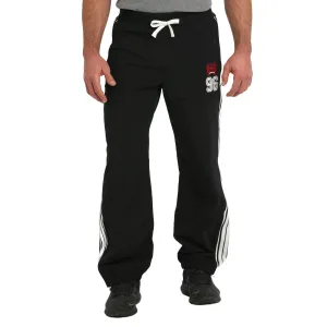 Cinch Men's Vintage Logo Nylon Wind Black Pants MB90036002