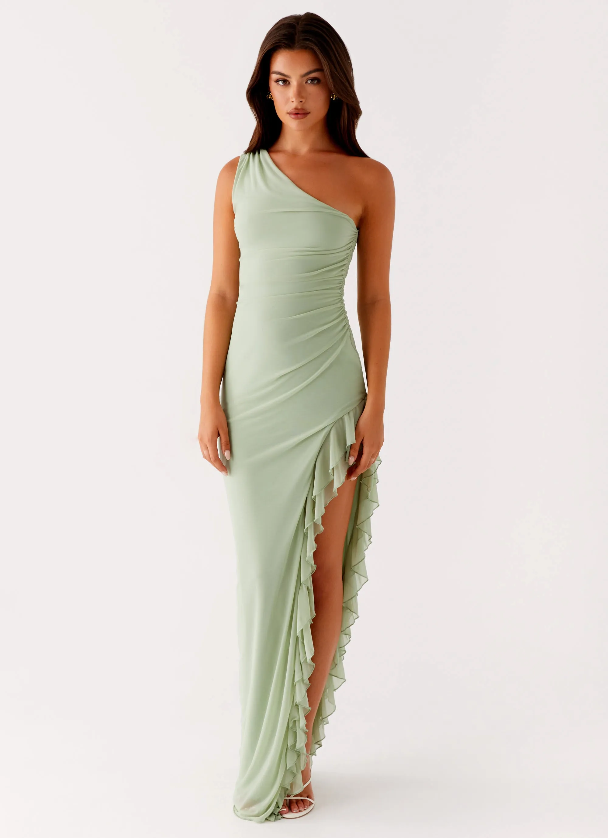 Clarence Maxi Dress - Sage Fresh Look
