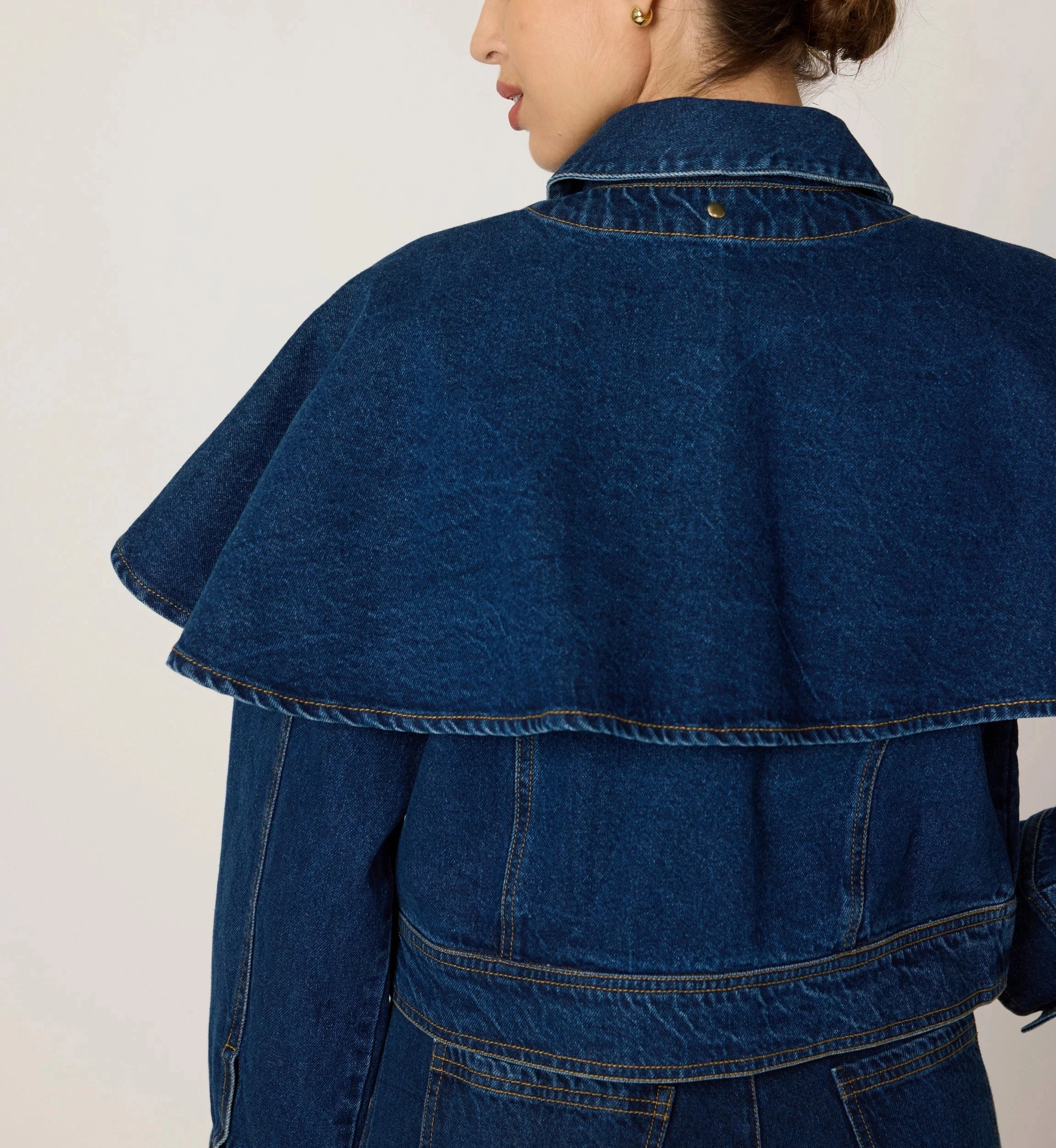 Clarke Jacket | Dark Denim QuickDry Material Chill Comfort Look