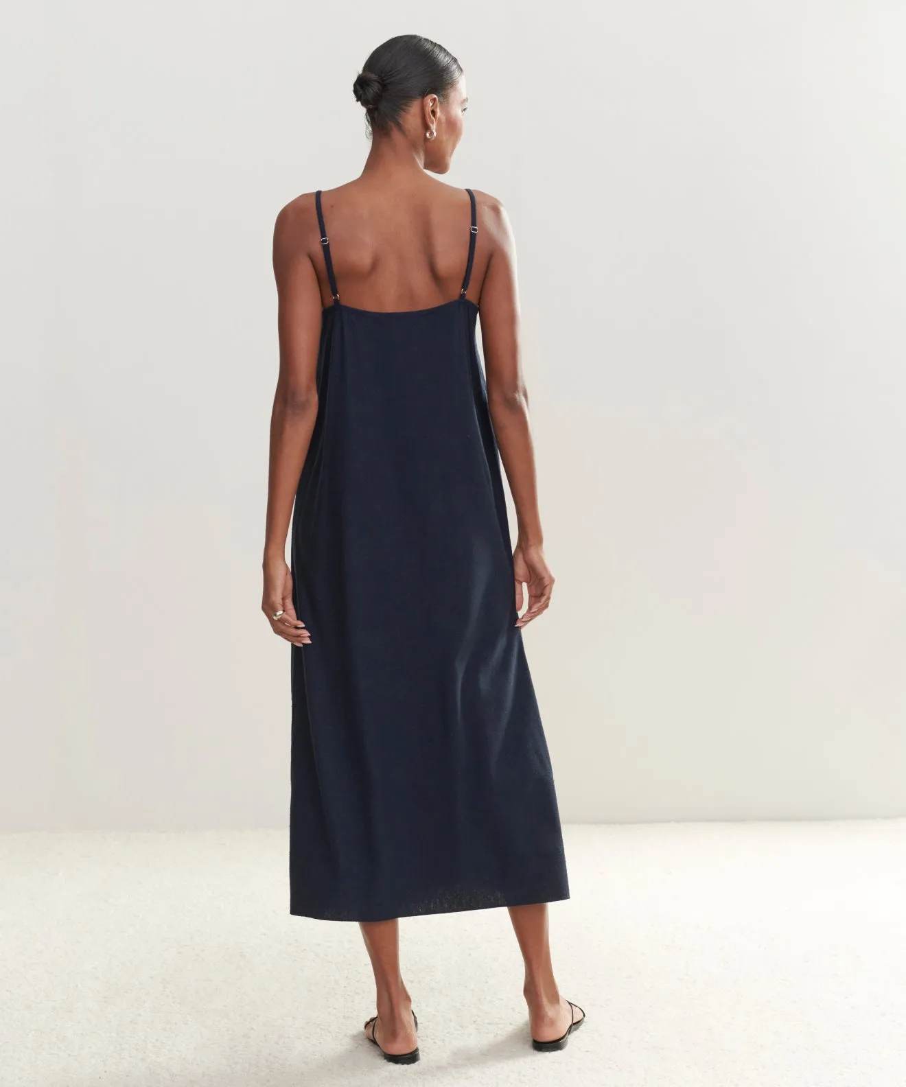 ConvertibleNeckline Riviera Slip Dress