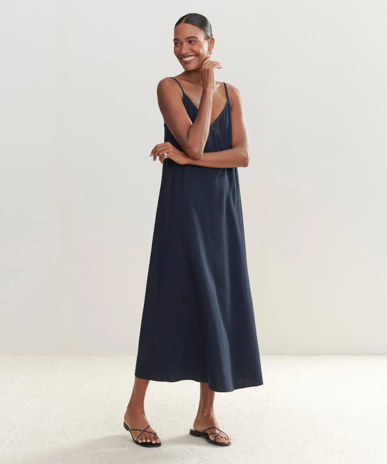 Premium Quality Timeless Cut Riviera Slip Dress