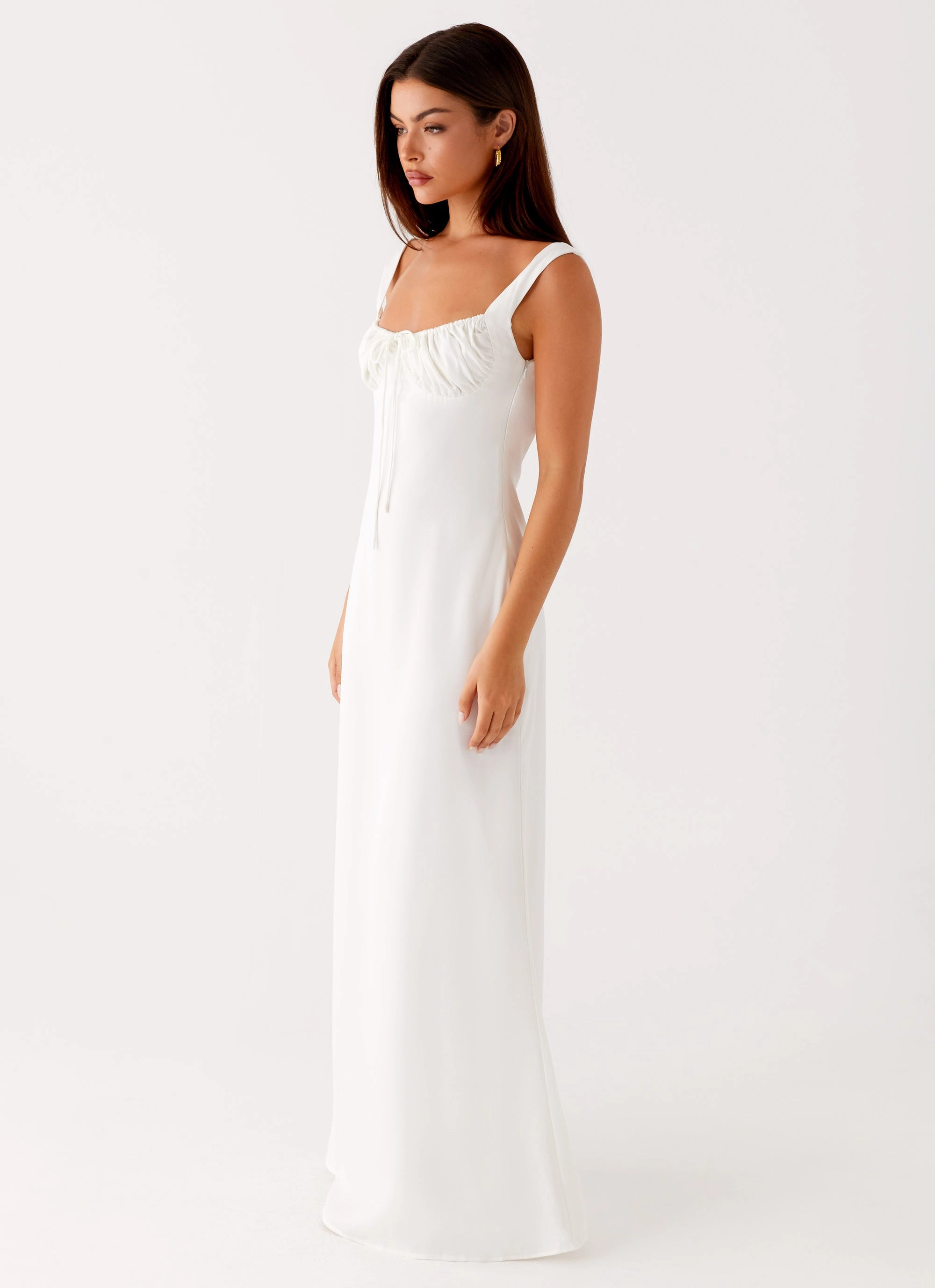 Dreamy Drape Shyla Maxi Dress - Ivory