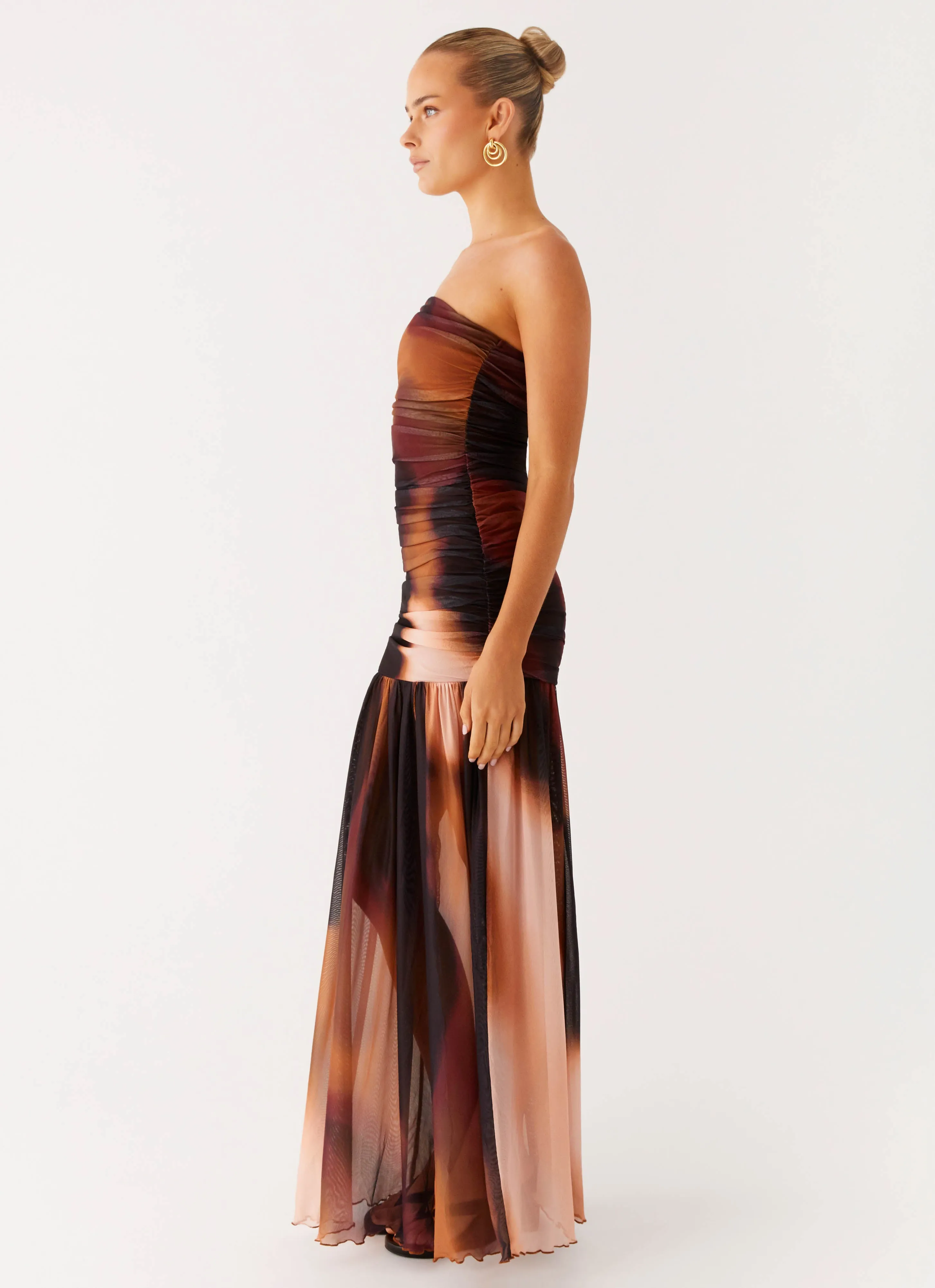 All Time Fit Savaya Maxi Dress - Black Gradient