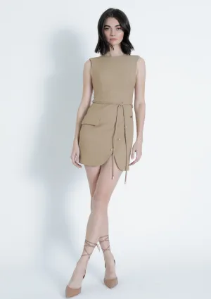 Zara Mini Dress Halter neck cut out