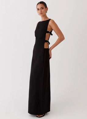 Anniversary-Event Cherish You Buckle Maxi Dress - Shadow