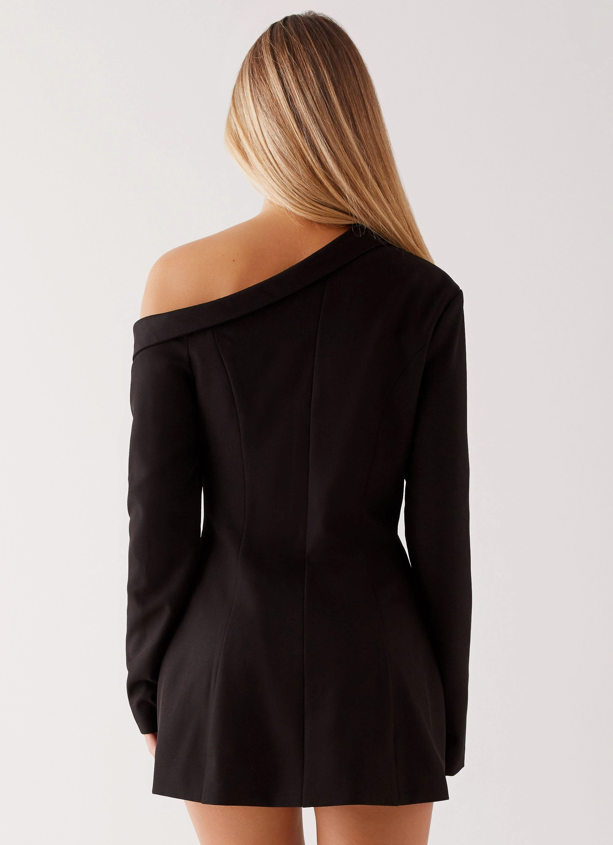 Lightweight-Comfort Light Soft Cody Mini Dress - Black