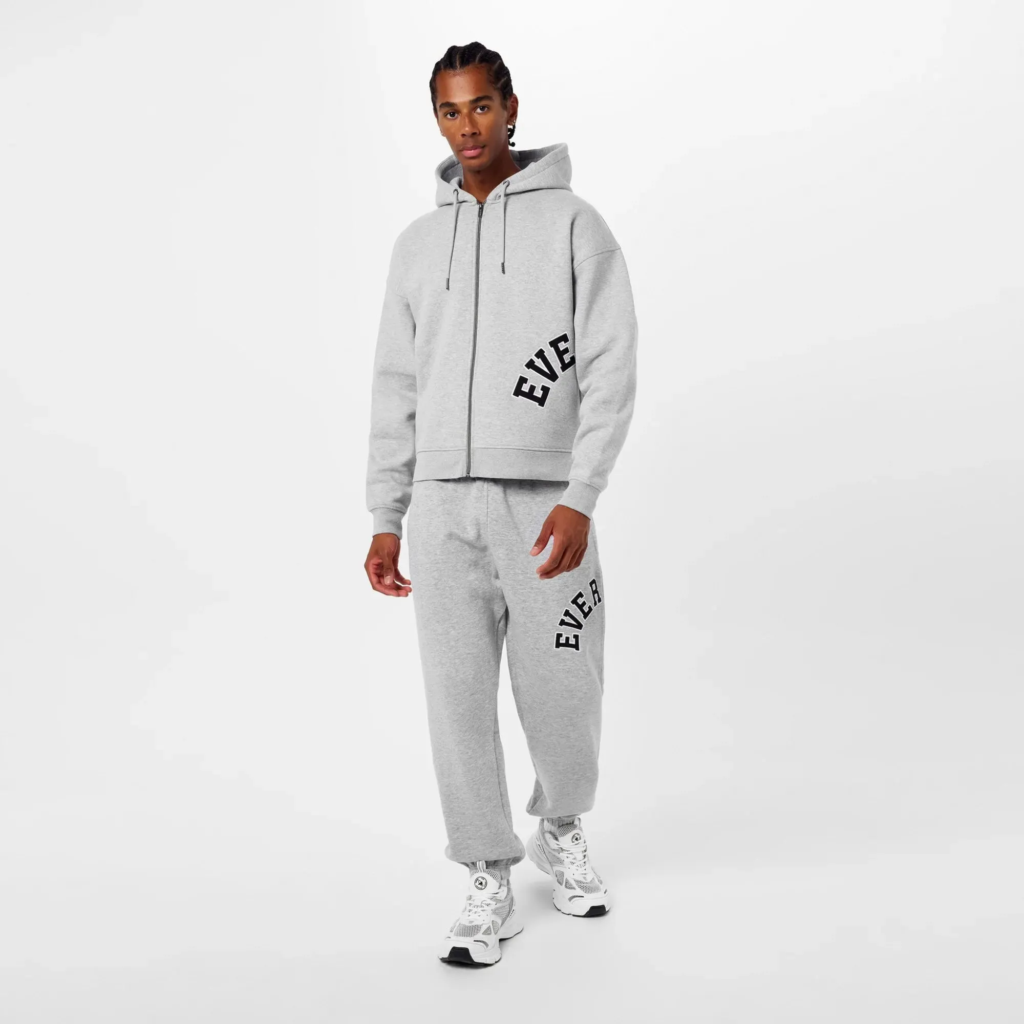 Collegiate Zip Up Hoodie