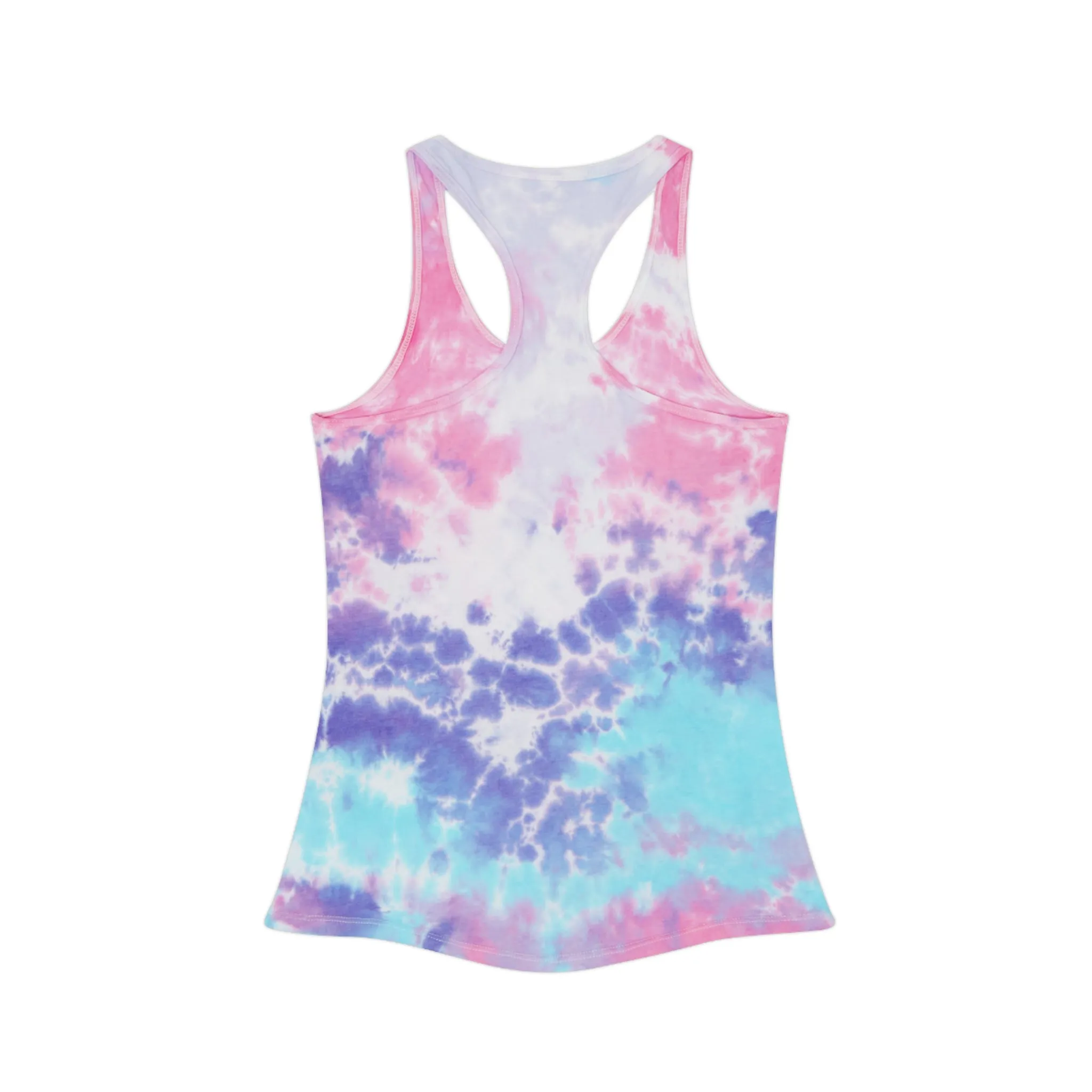 Colorful Butterfly | Tie Dye Racerback Tank Top