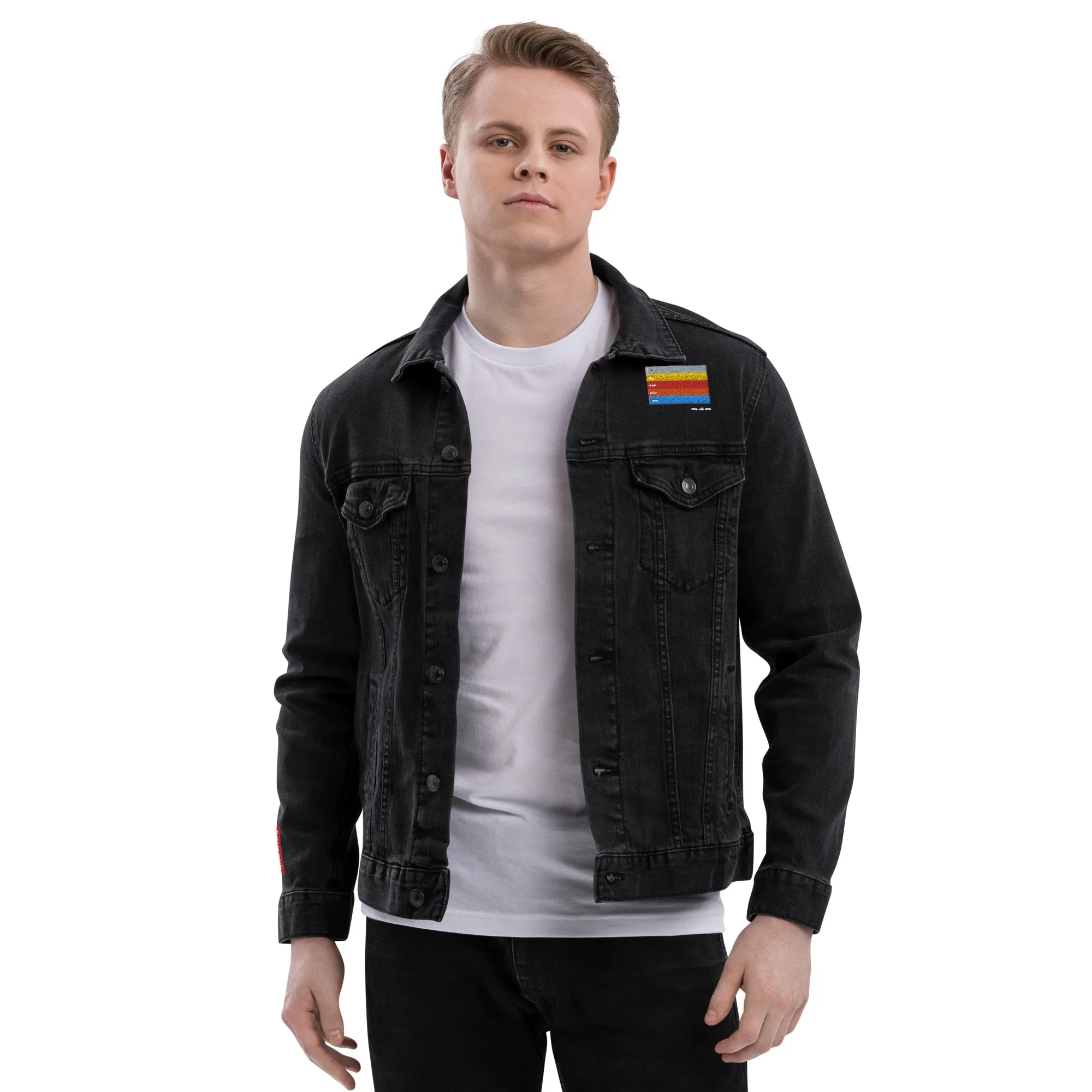 COLORFUL Unisex Denim Jacket