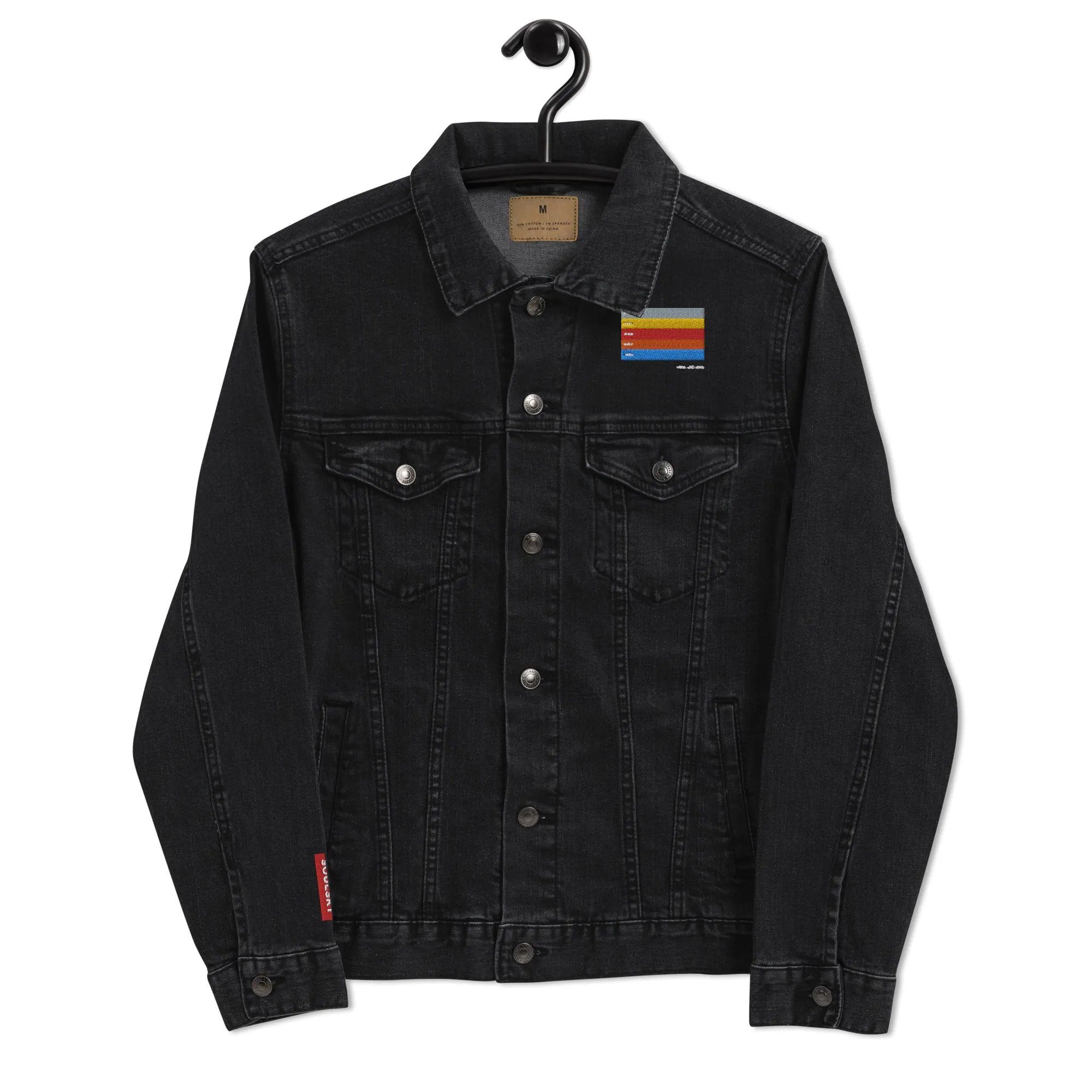COLORFUL Unisex Denim Jacket