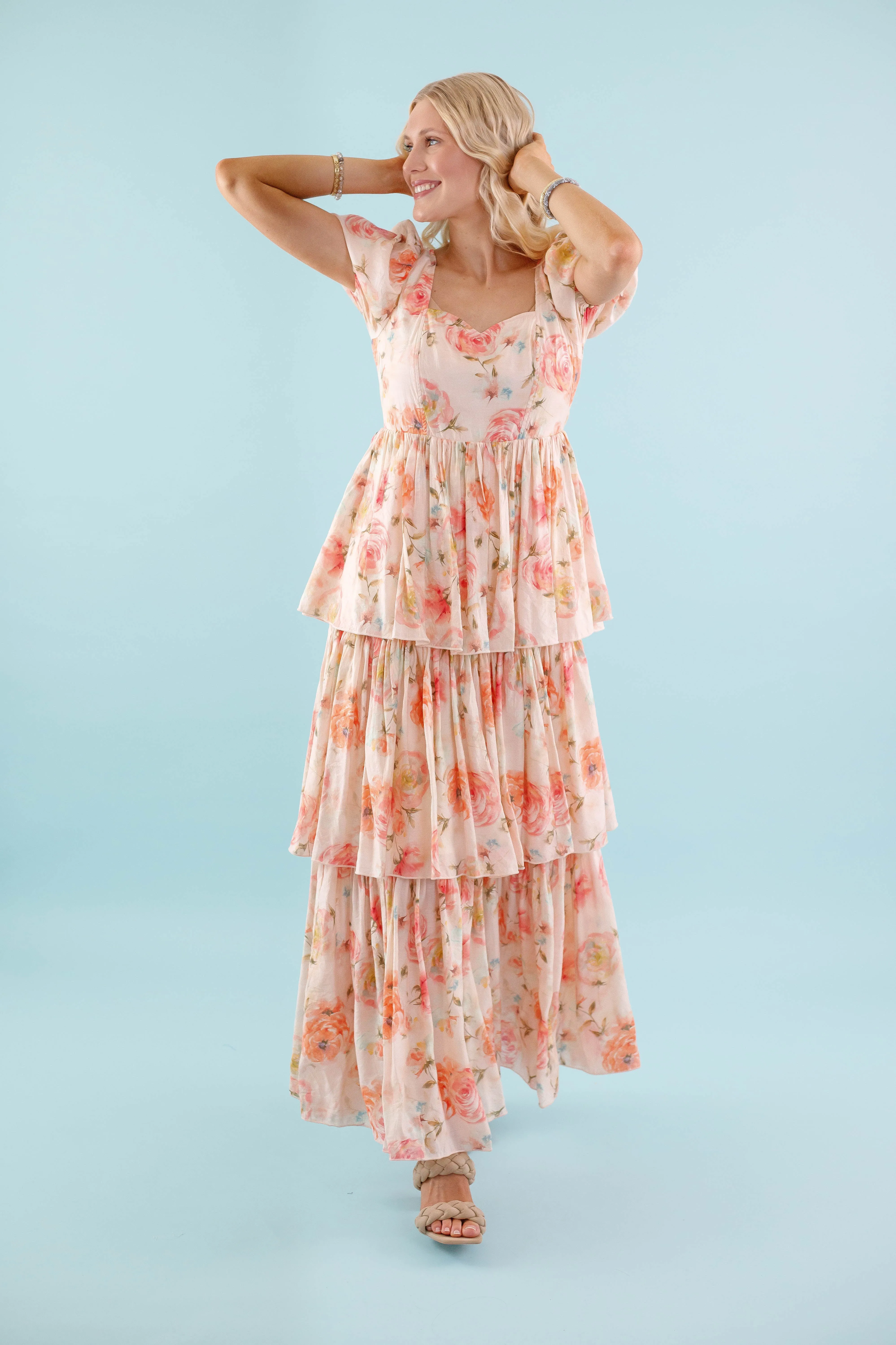 Blessings For You Maxi Dress Modern Form Day To Night