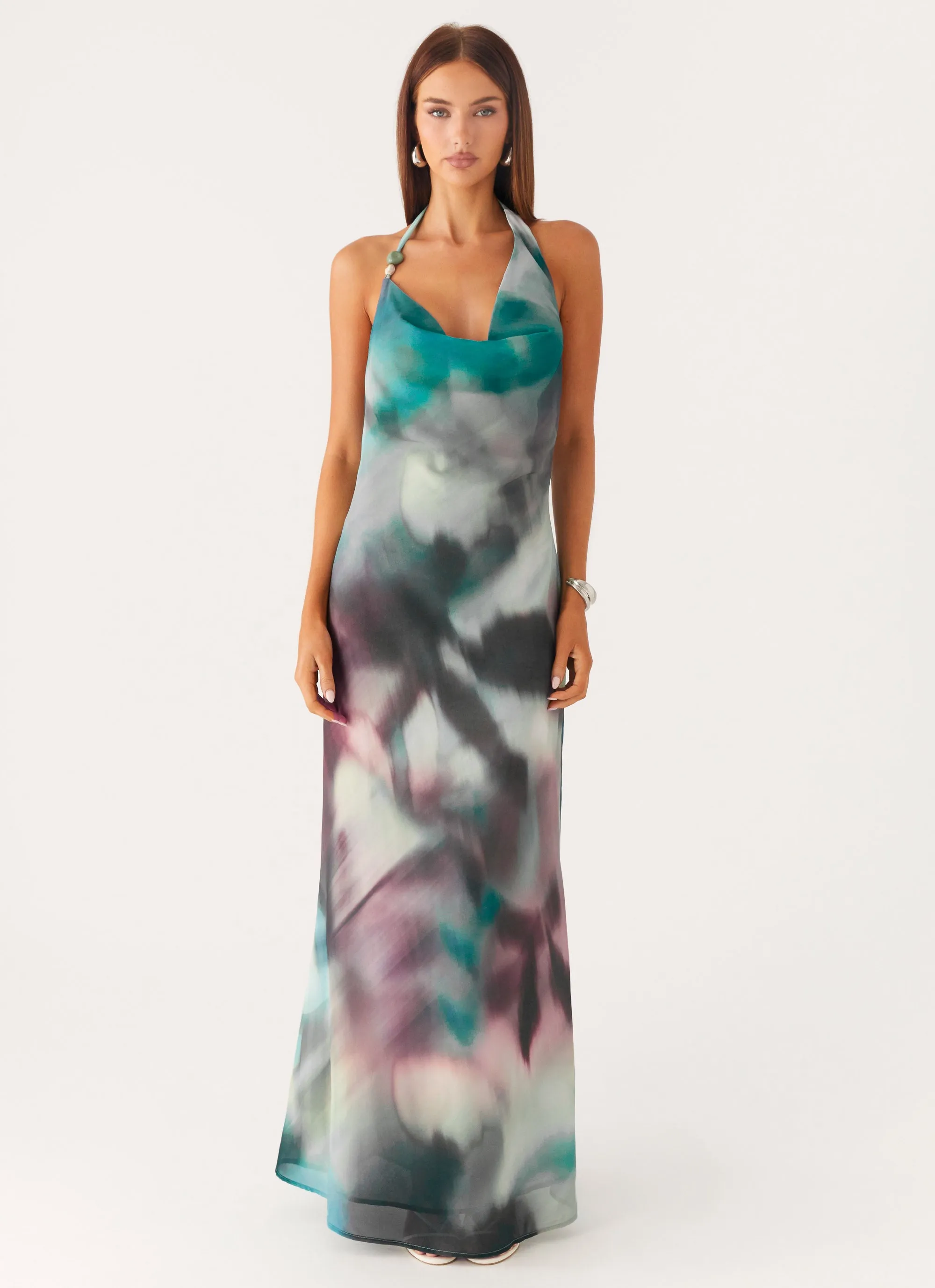 Family Glow Lost At Sea Maxi Dress - Sea Splash