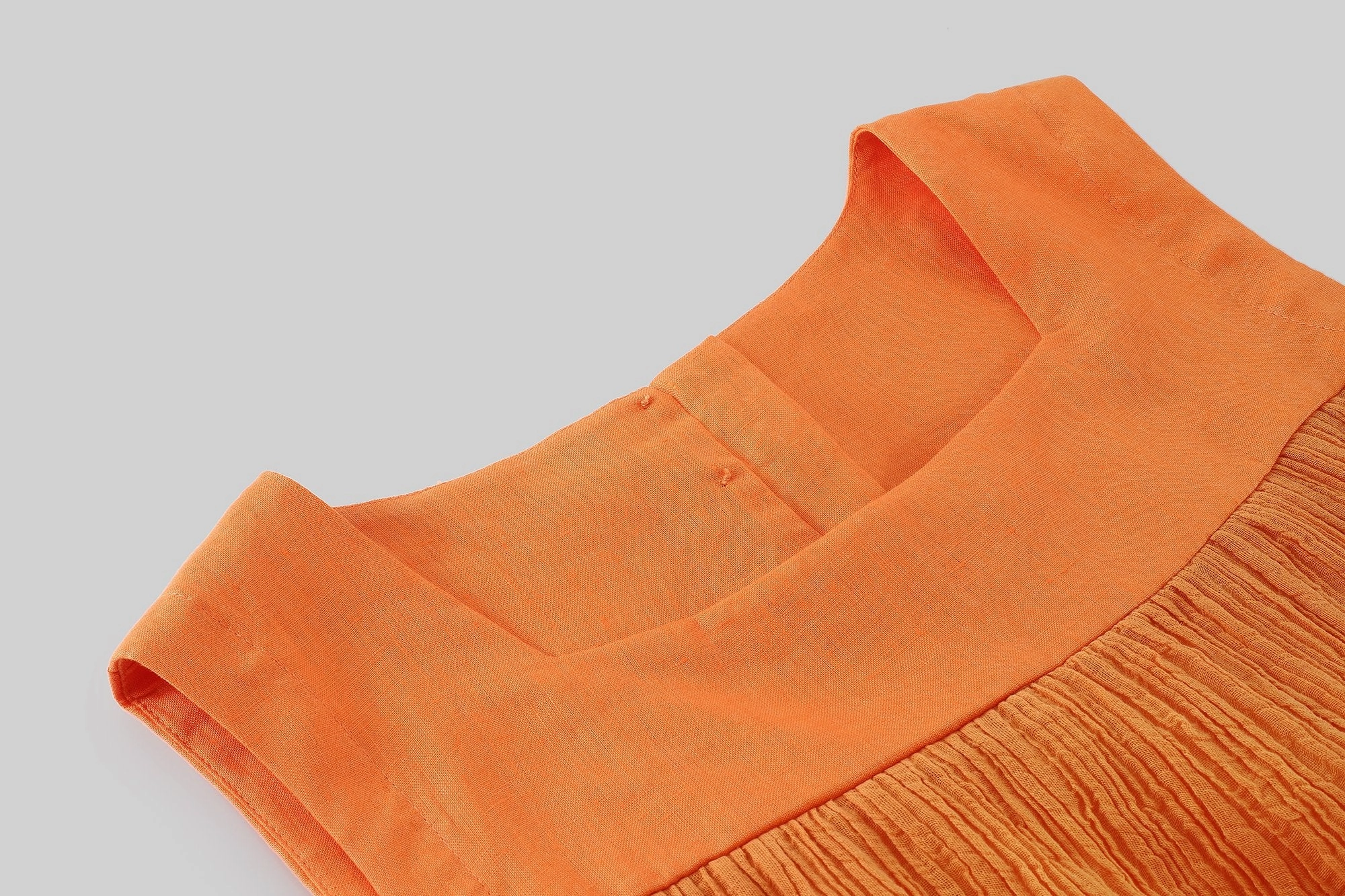Daily Motion WaterRepellentCoating Mandarin Orange 44 |  sleeveless dress
