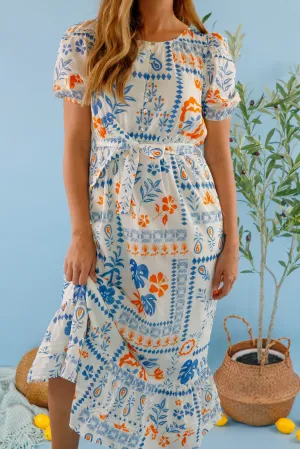 Natural Fit Hillhaven Midi Dress