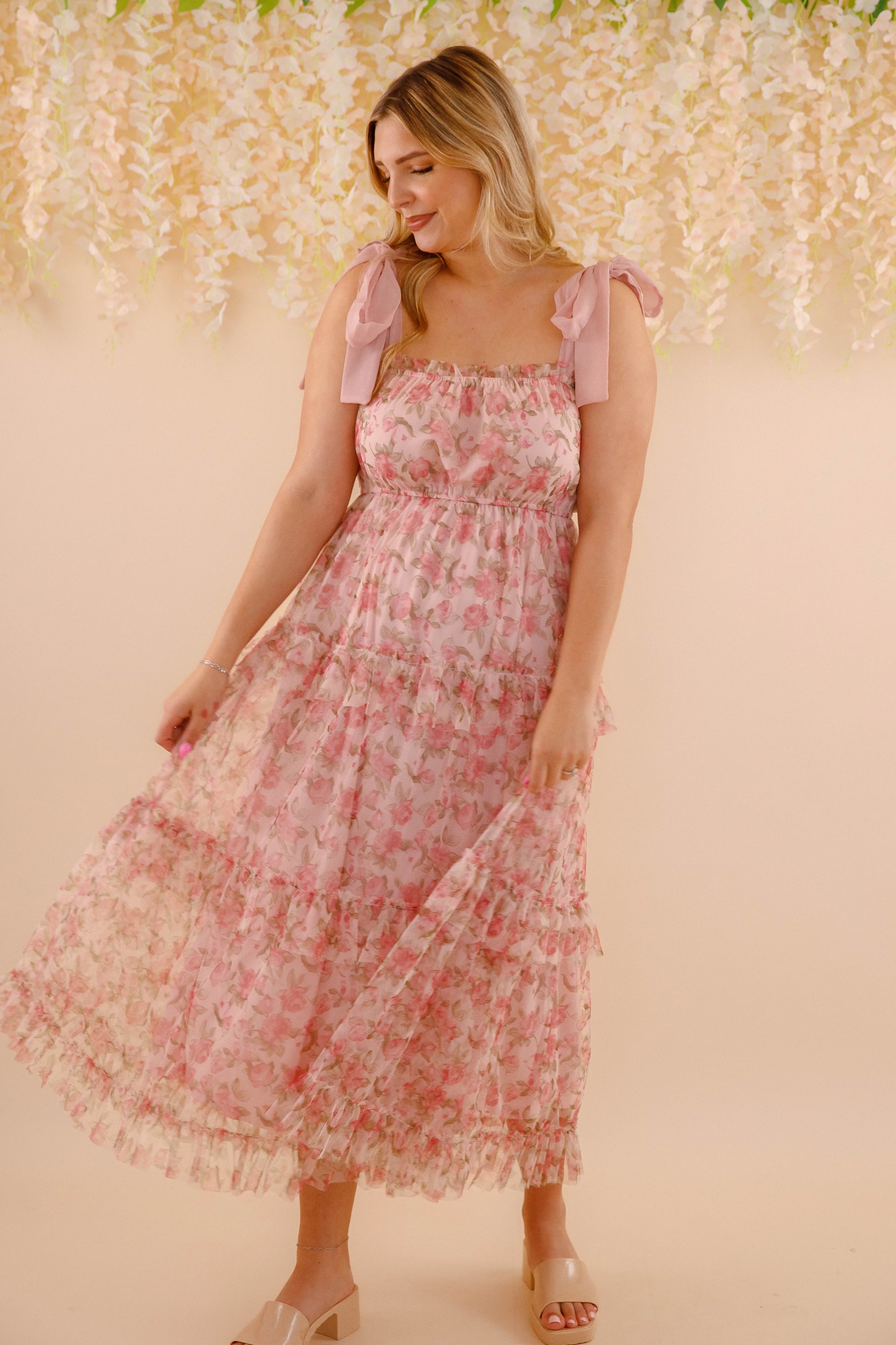 There's Something So Sweet Maxi Dress Party Perfect