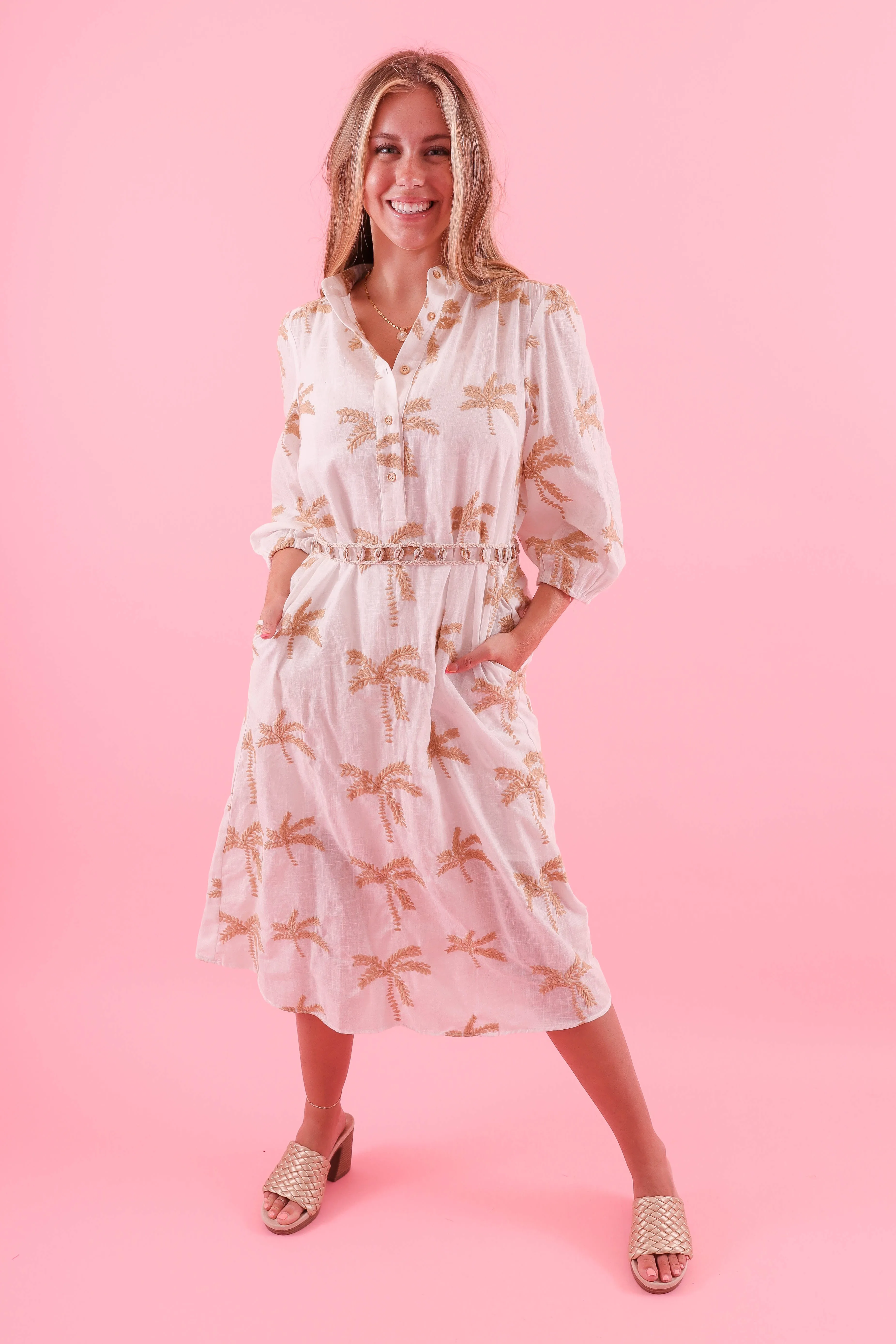 Escaping Old Memories Midi Dress Gentle Shine