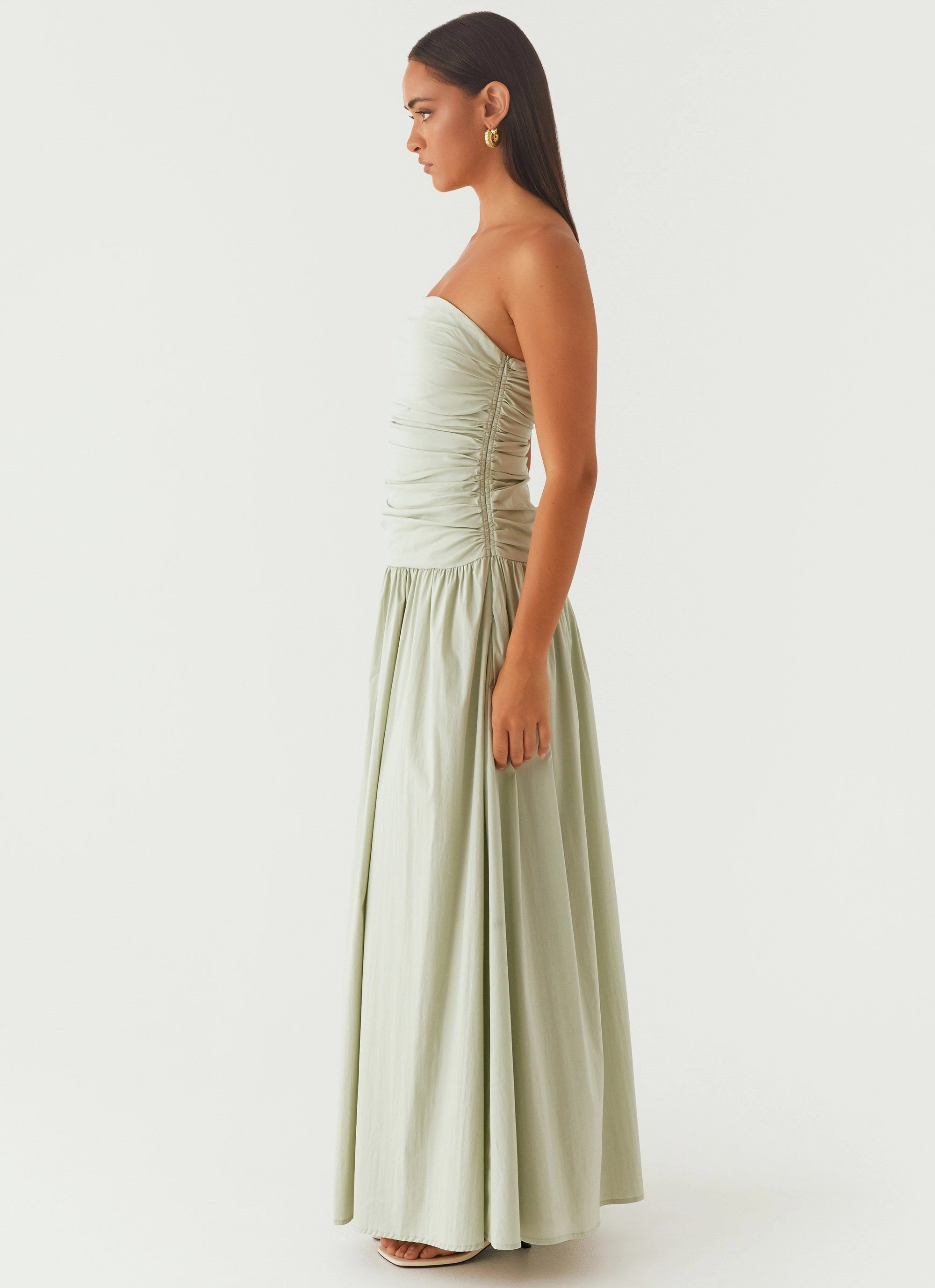 Carmel Maxi Dress - Sage Subtle Comfort Comfy Style
