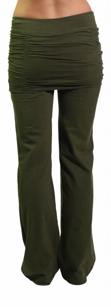 Core Essential Ruched Skirt Yoga Pant