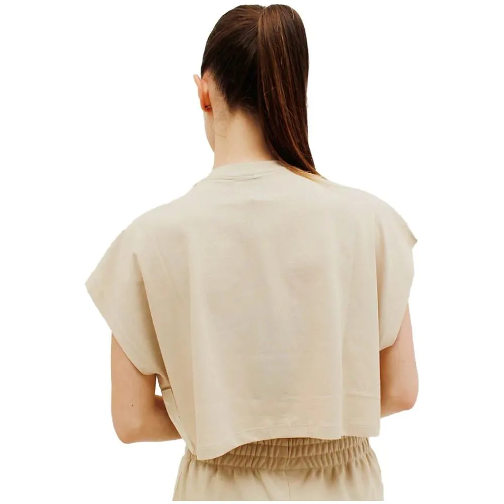 Comme Des Fuckdown Beige Cotton Tops & T-Shirt