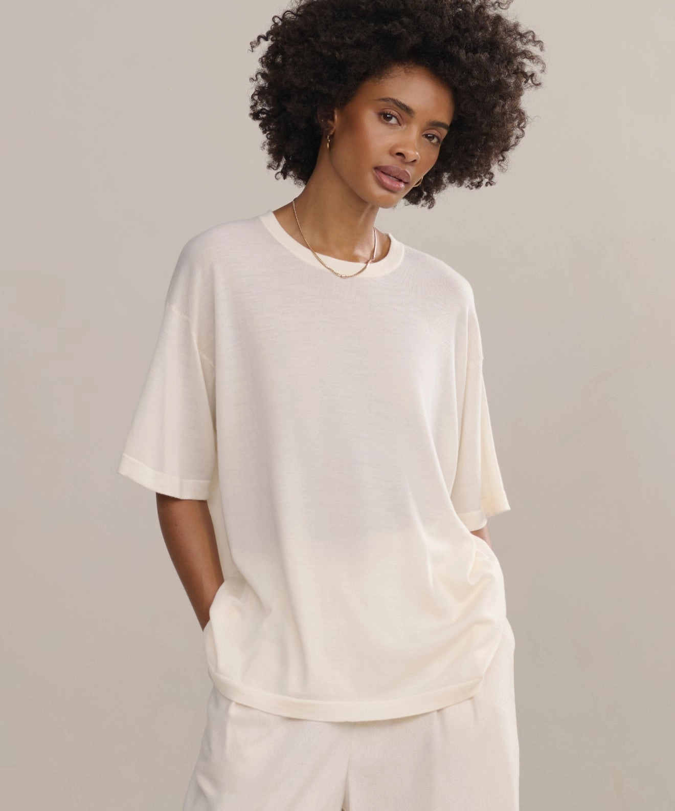 Merino Tee ErgonomicShape Stylish Tank