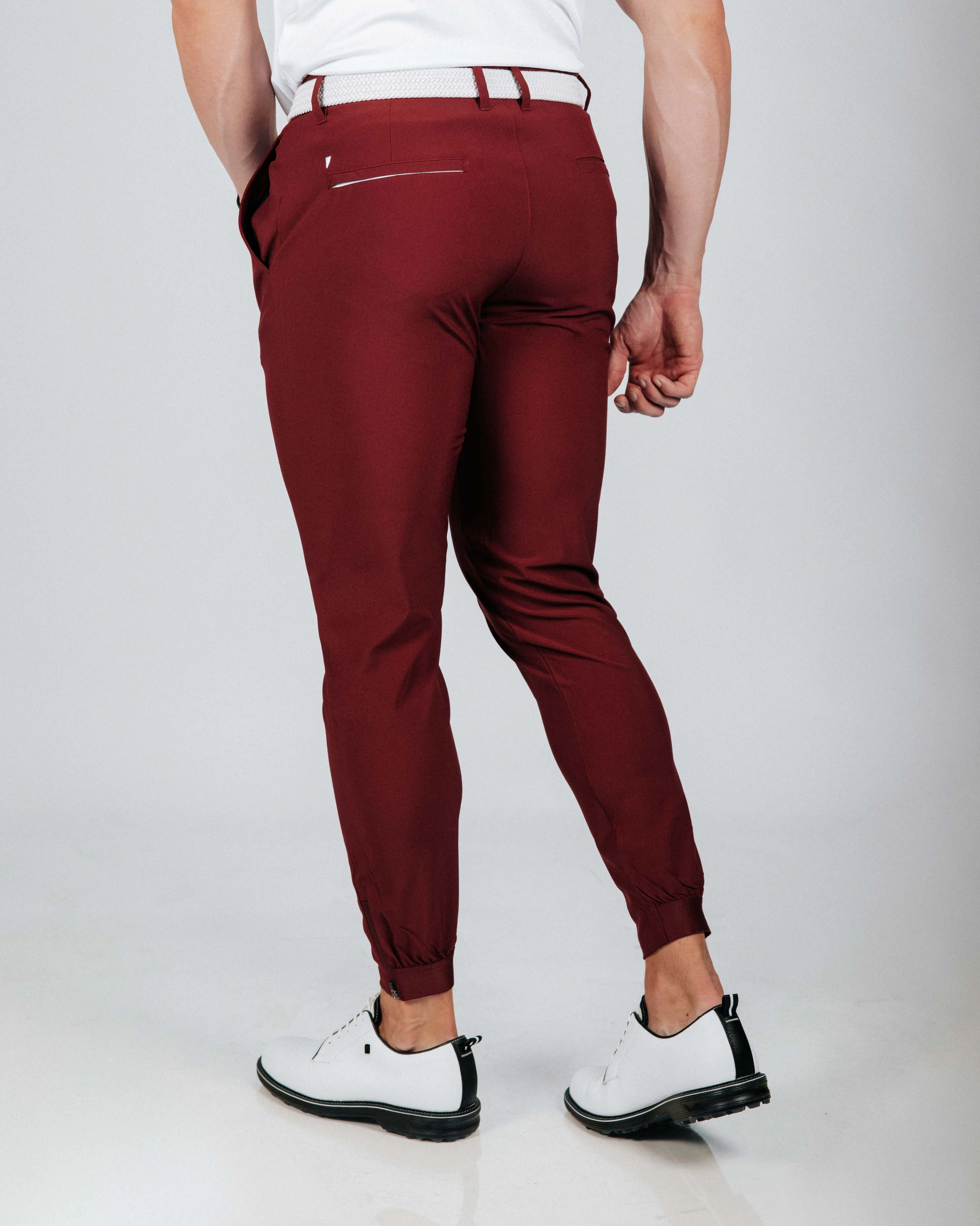 Active Motion Men's Wine Golf Jogger