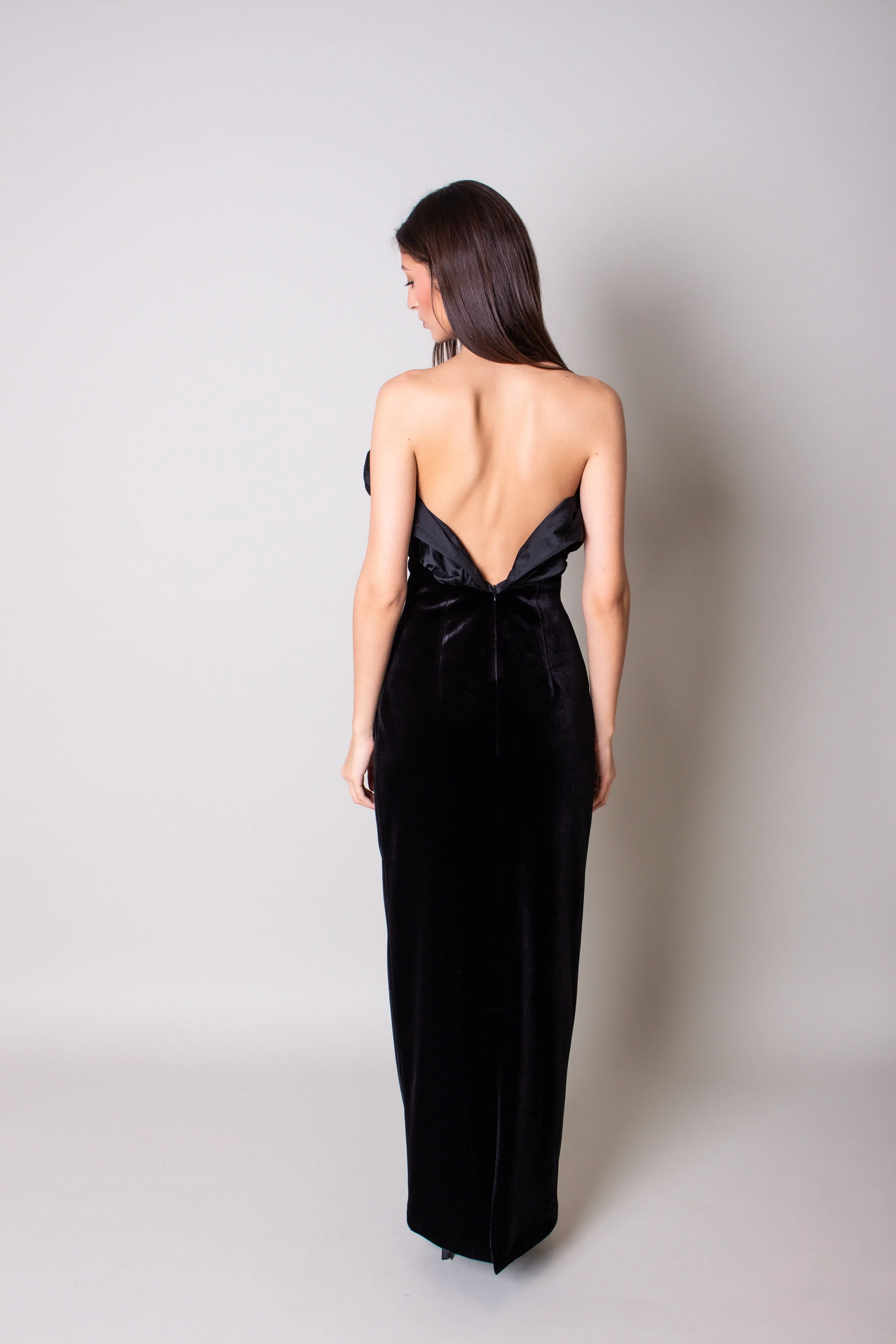 Shell Velvet Dress Mood Edge Functional-Design
