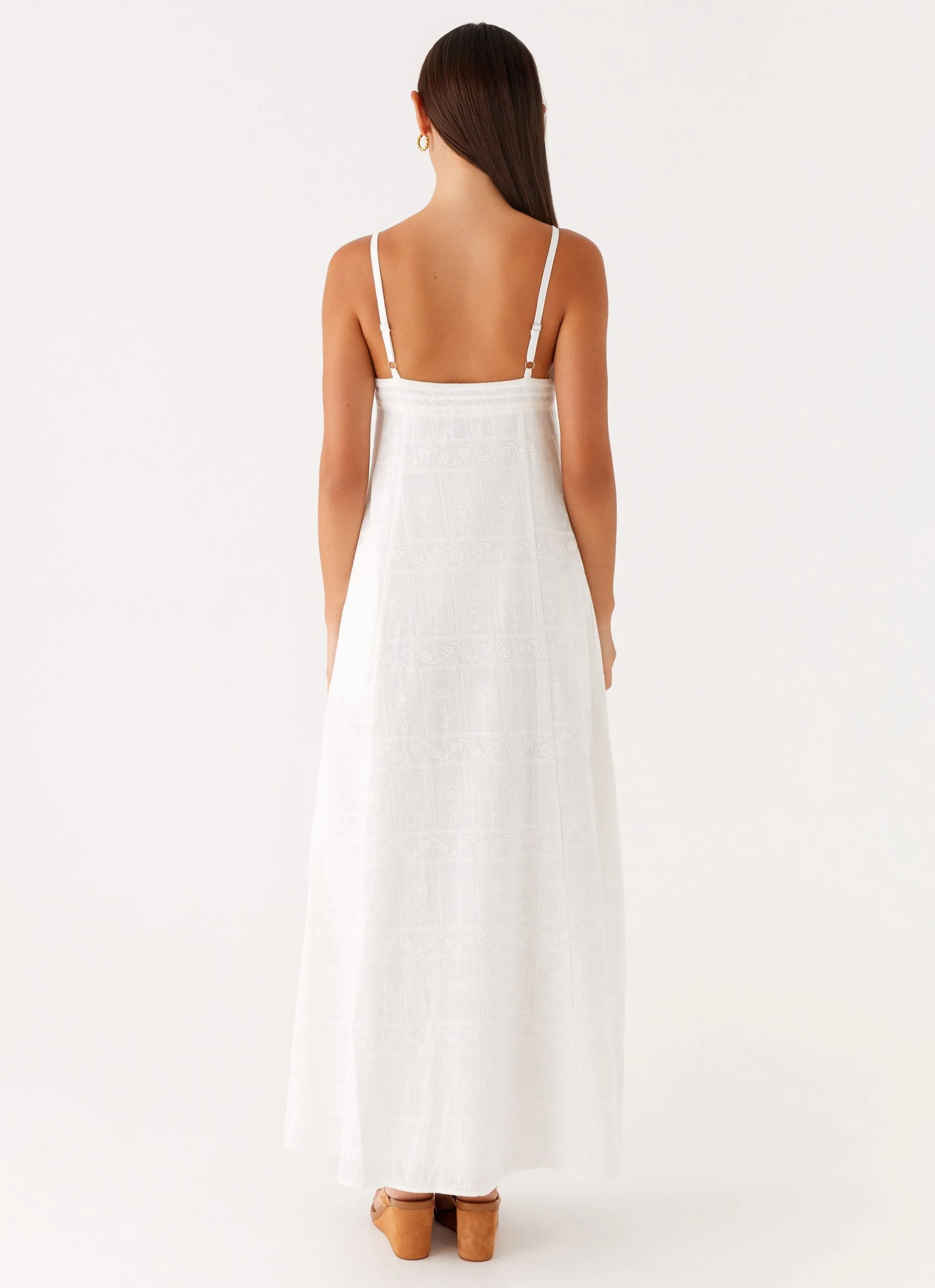 Limited-Edition Cole Maxi Dress - White