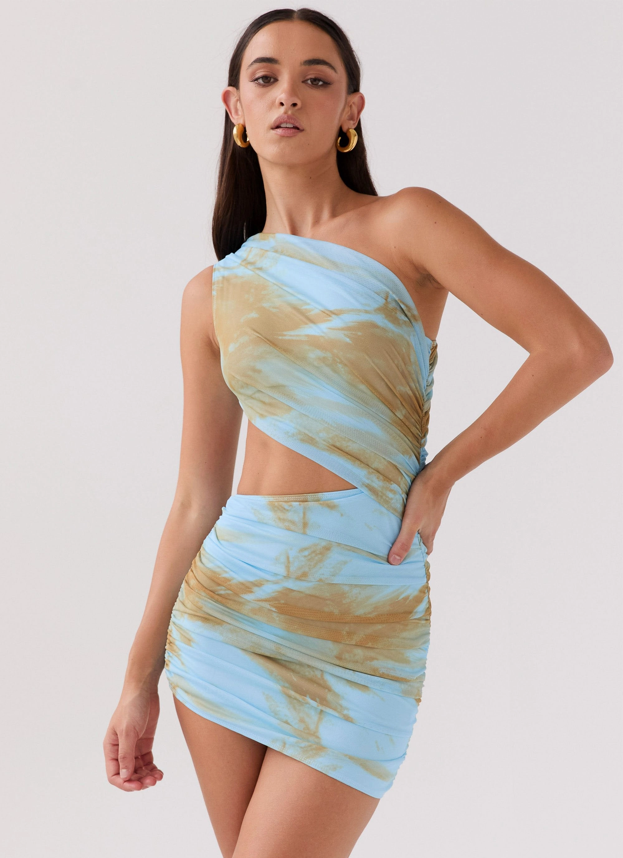 Light And Airy Addie Mini Dress - Stardust