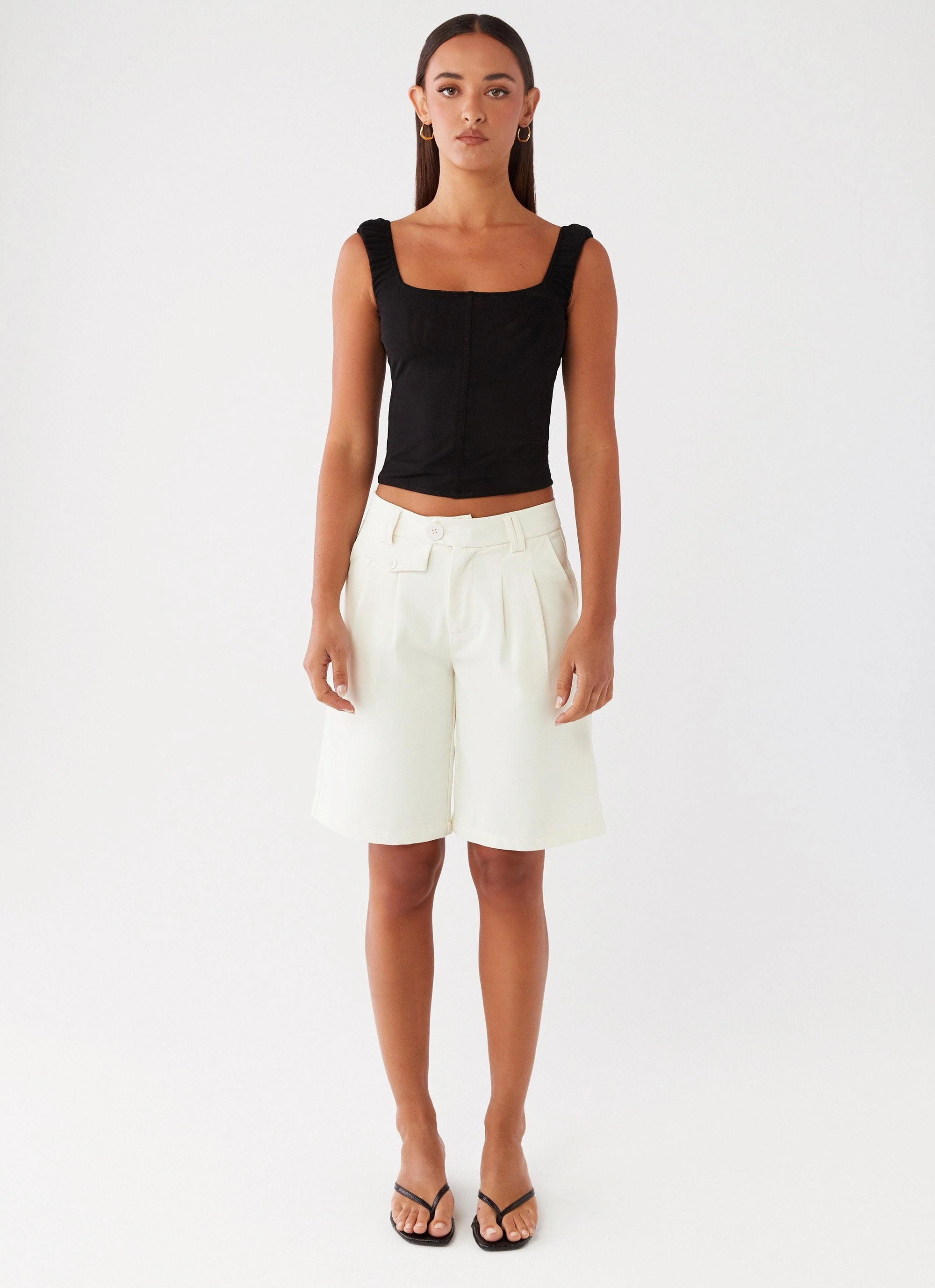Kaden Top - Black AntiPillTreatment SlimFitAdaptation