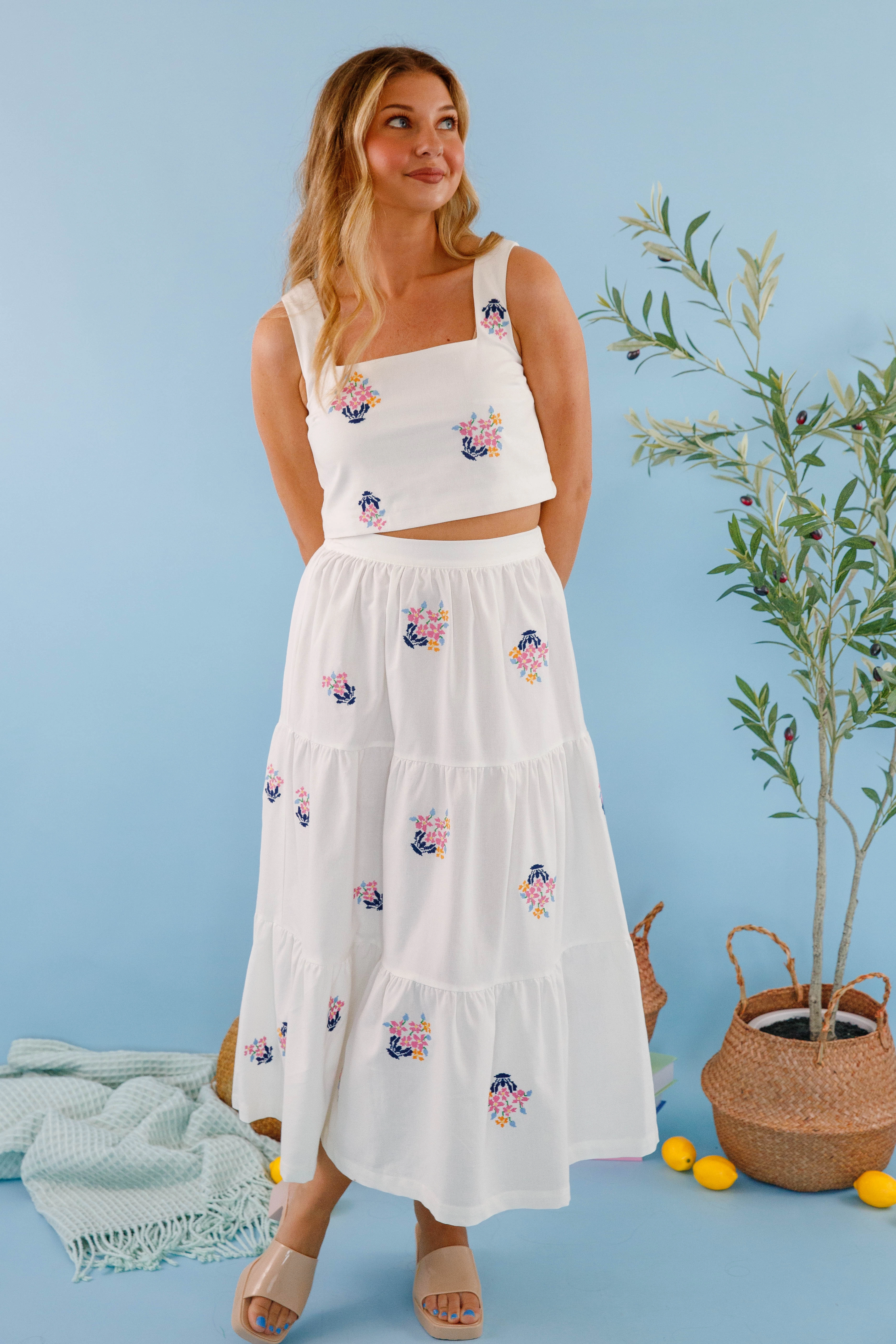 All My Problems Solved Crop Top Soft Cotton