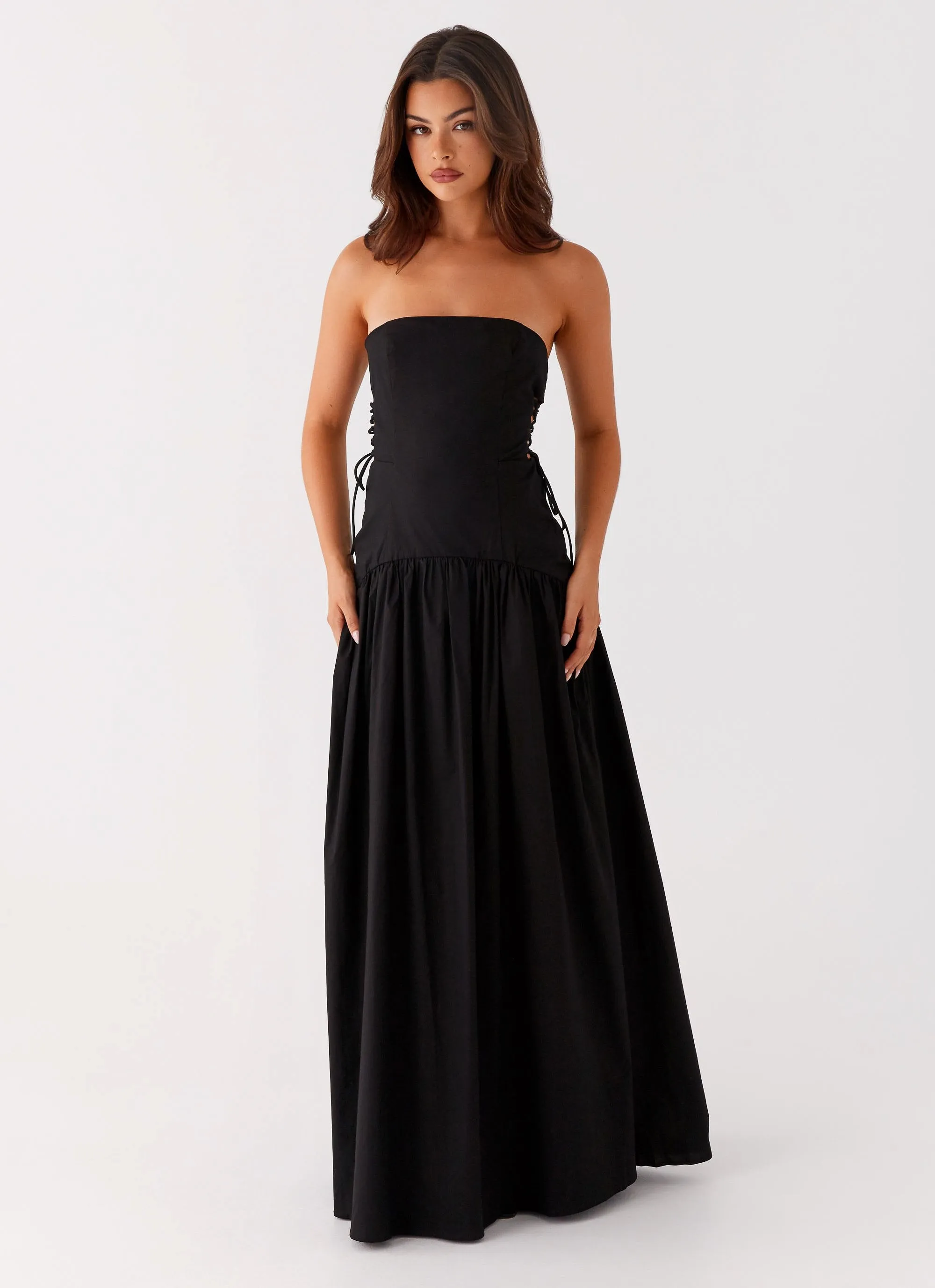 Layered Movement Conagh Maxi Dress - Black