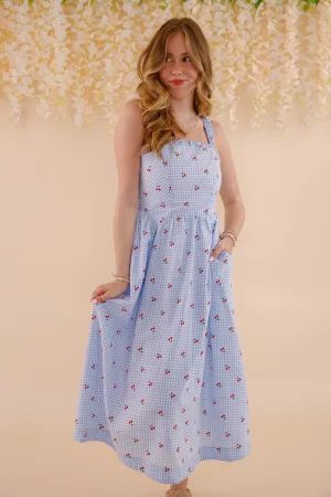The Cherry On Top Midi Dress Versatile Comfort Cool Look