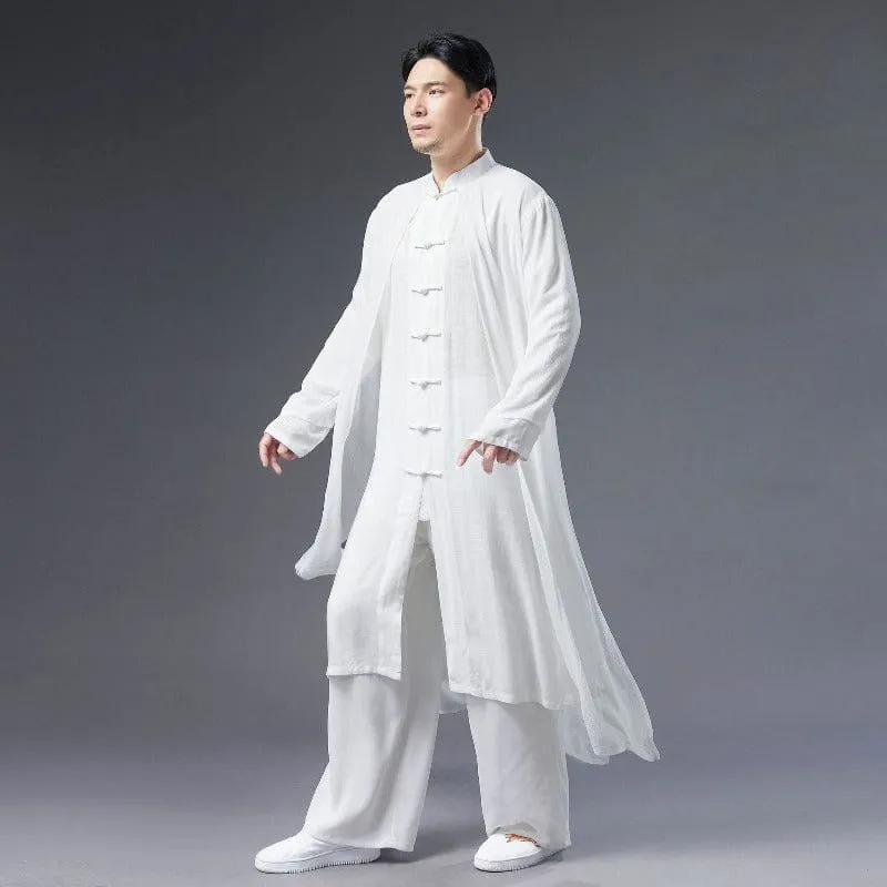 Cotton and linen fabric, Chinese Tang Suit robe