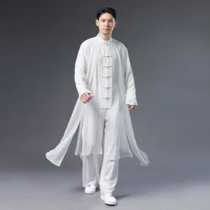 Cotton and linen fabric, Chinese Tang Suit robe