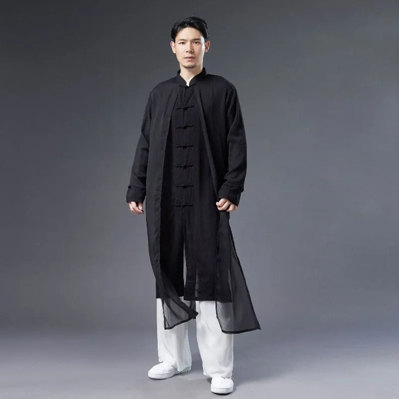Cotton and linen fabric, Chinese Tang Suit robe